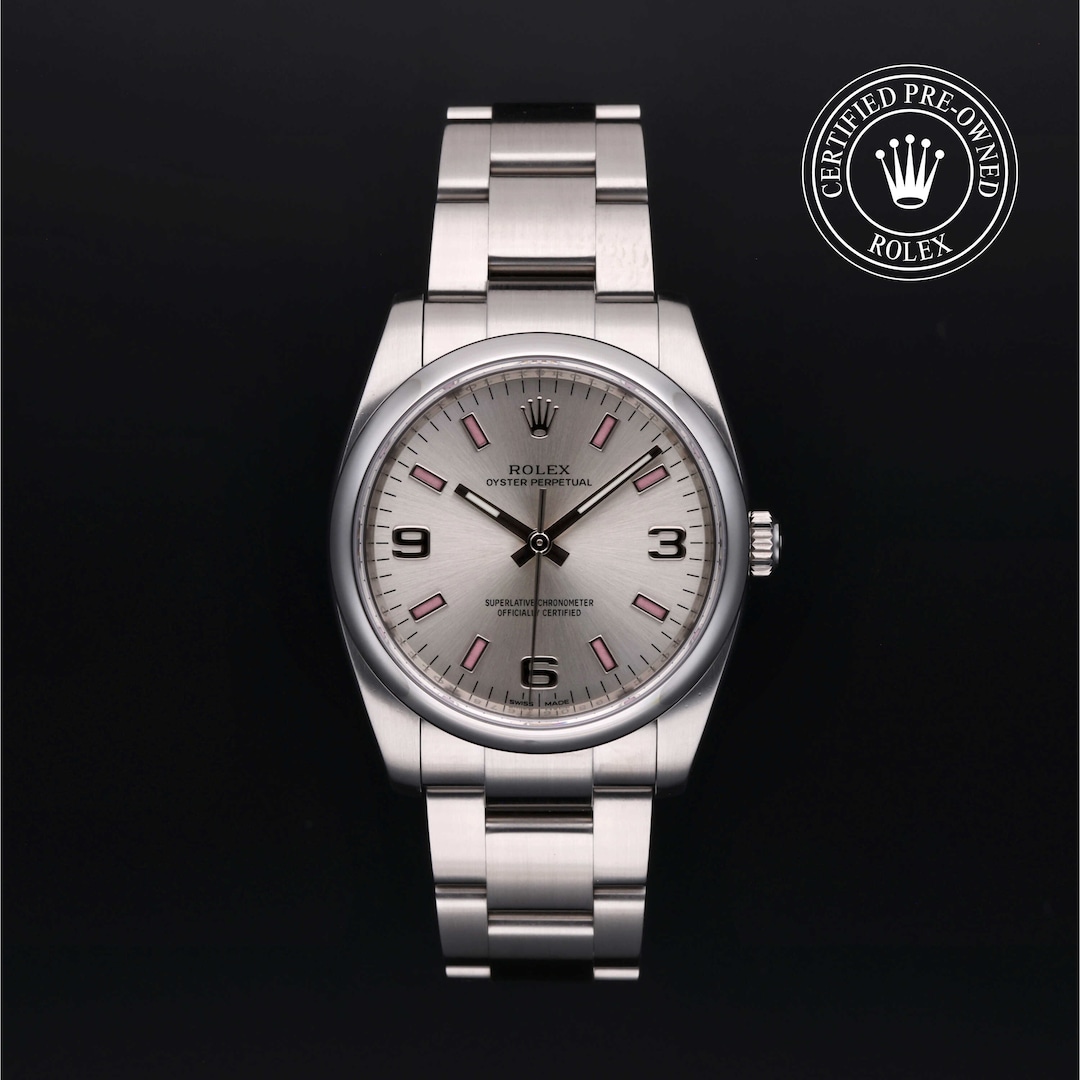 Rolex Rolex Certified Pre-Owned Oyster Perpetual 34 Rolex Rolex Certified Pre-Owned Oyster Perpetual 34