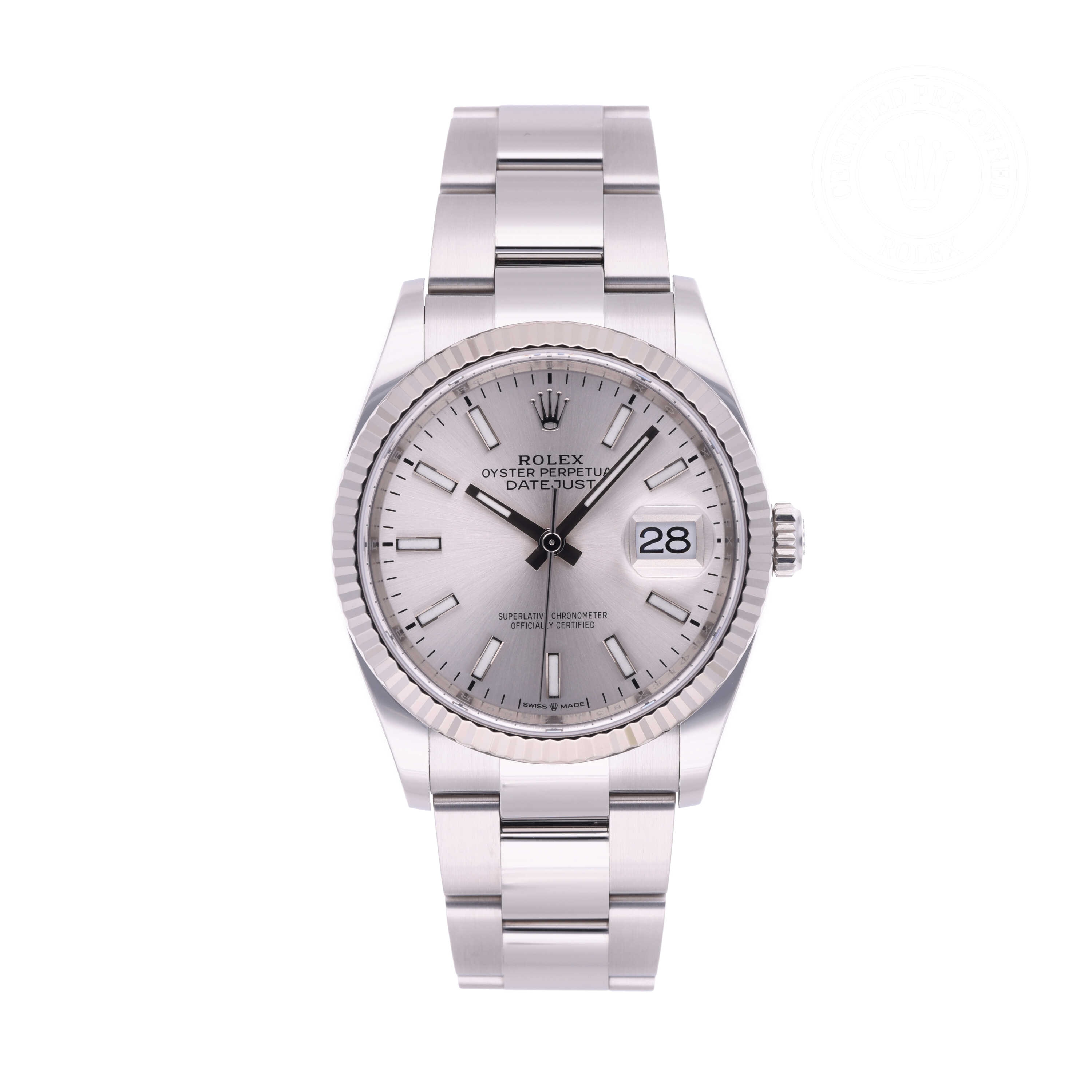 Rolex Datejust 36 Official Certified Pre-Owned