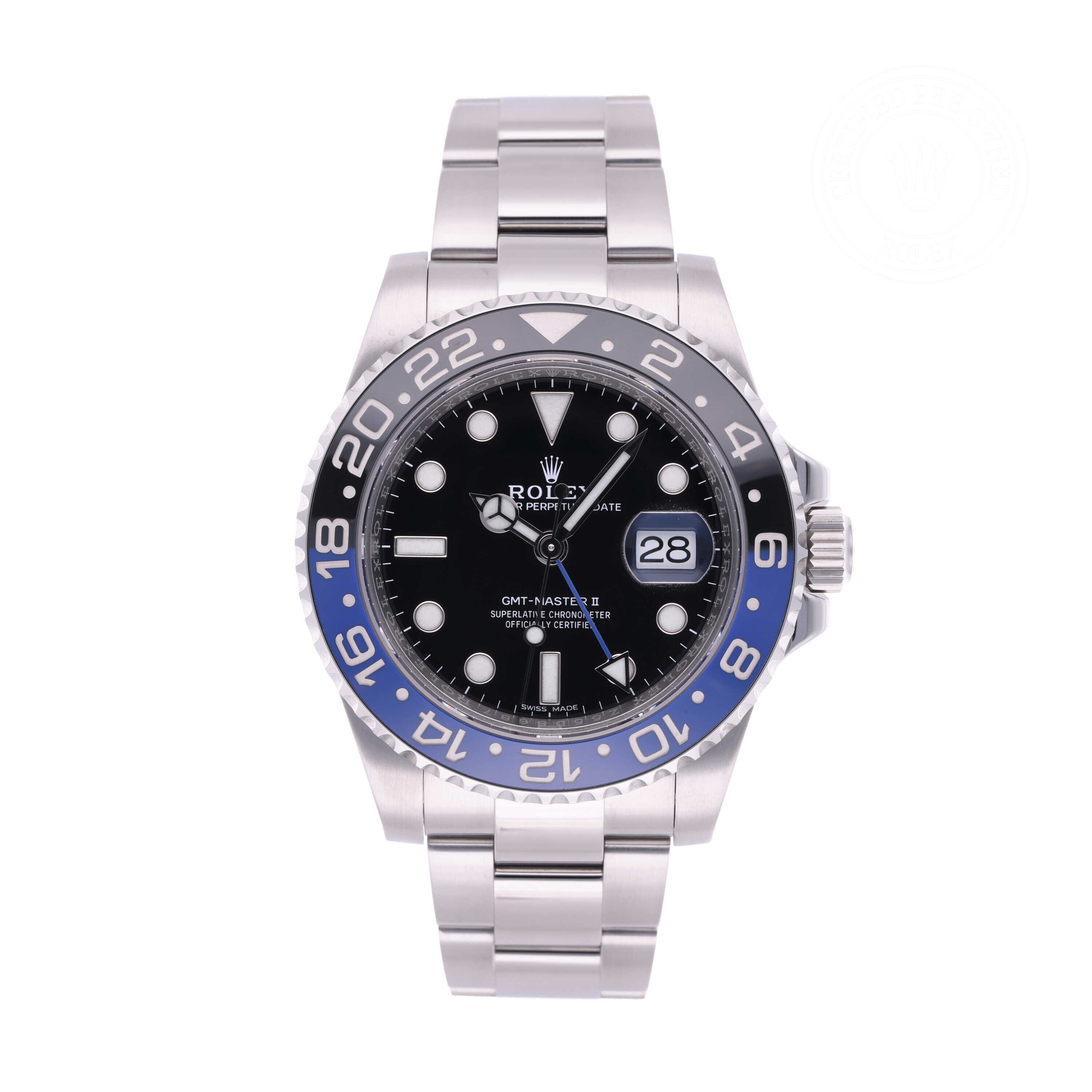 Rolex GMT-Master II Official Certified Pre-Owned
