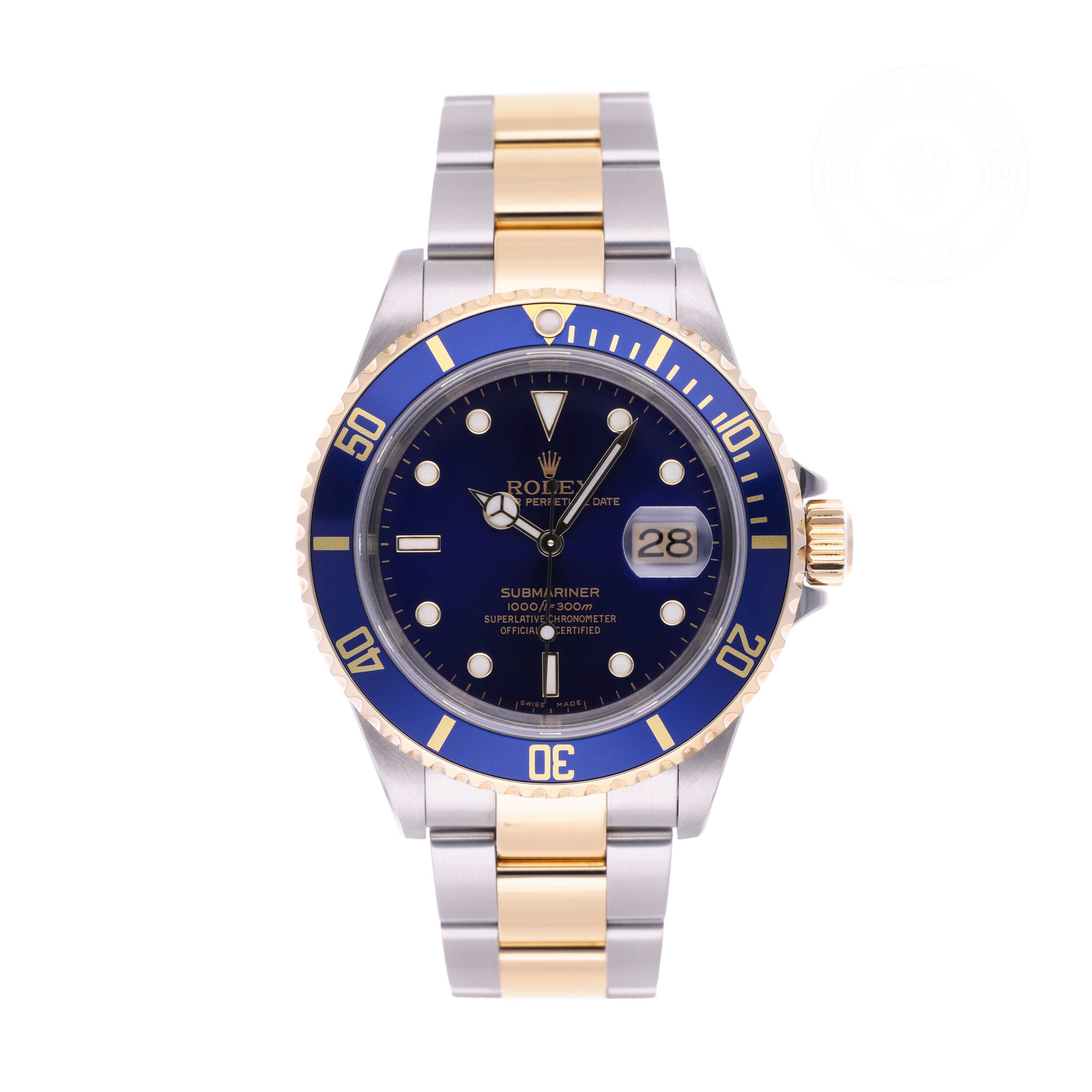 Rolex Submariner Date Official Certified Pre-Owned