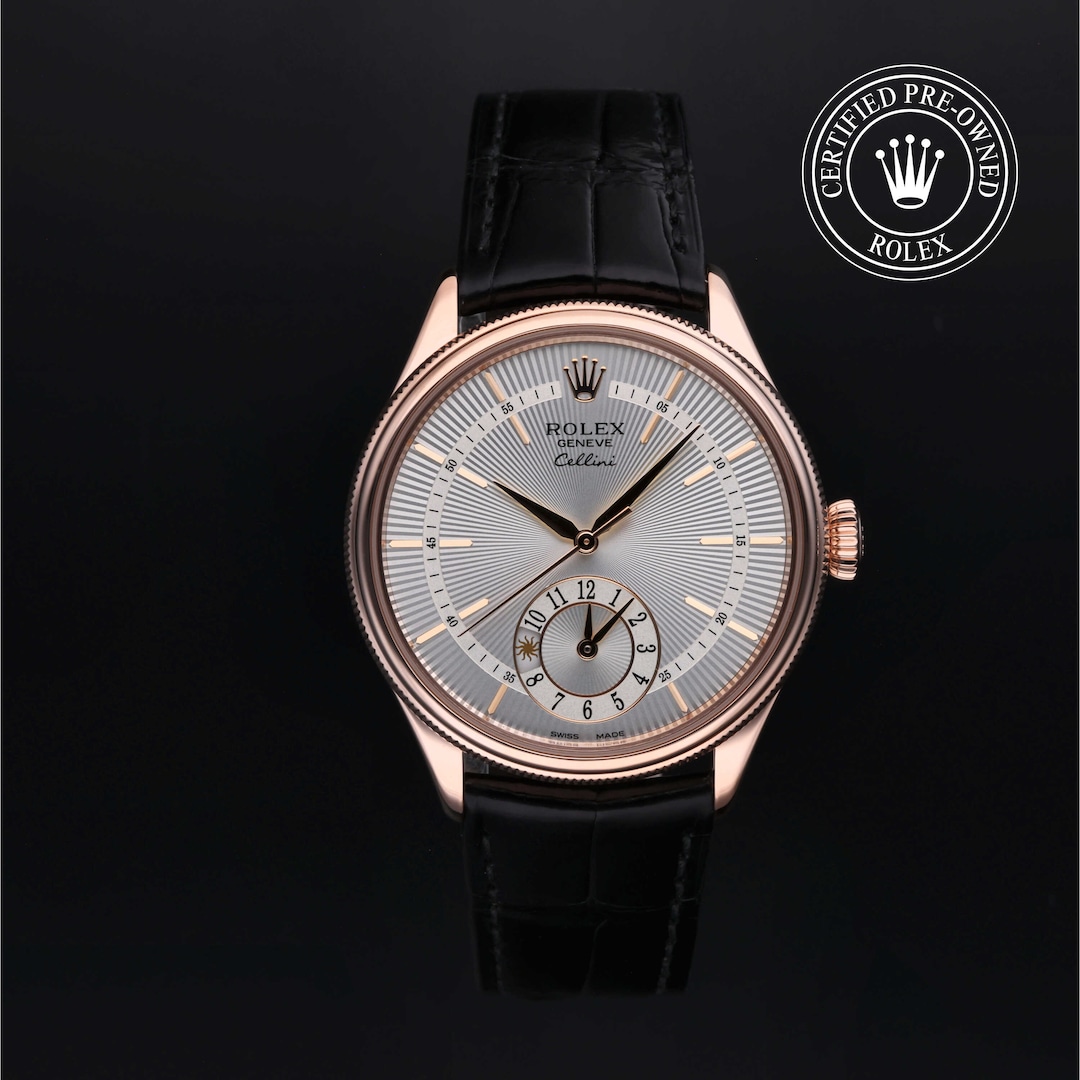 Rolex Certified Pre-Owned Cellini Dual Time Rolex Certified Pre-Owned Cellini Dual Time