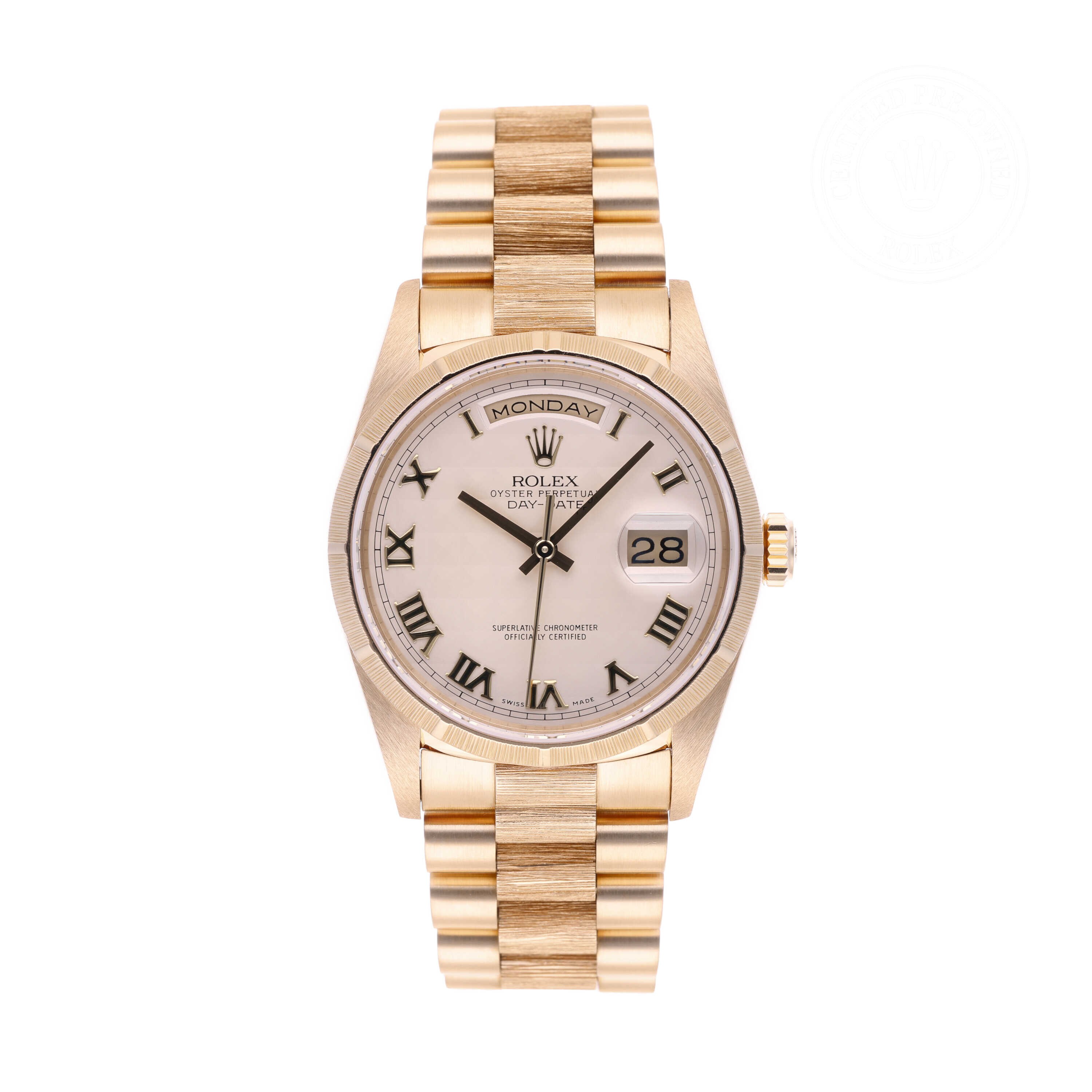 Rolex Day-Date 36 Official Certified Pre-Owned
