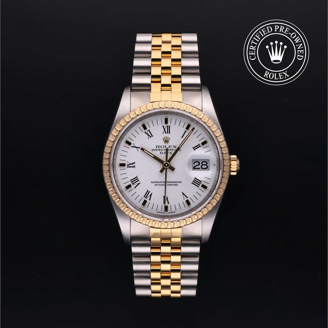 Rolex Rolex Certified Pre-Owned Oyster Perpetual Date 34 Rolex Rolex Certified Pre-Owned Oyster Perpetual Date 34