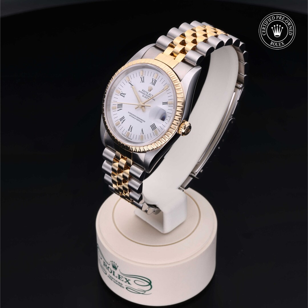 Rolex Rolex Certified Pre-Owned Oyster Perpetual Date 34 Rolex Rolex Certified Pre-Owned Oyster Perpetual Date 34