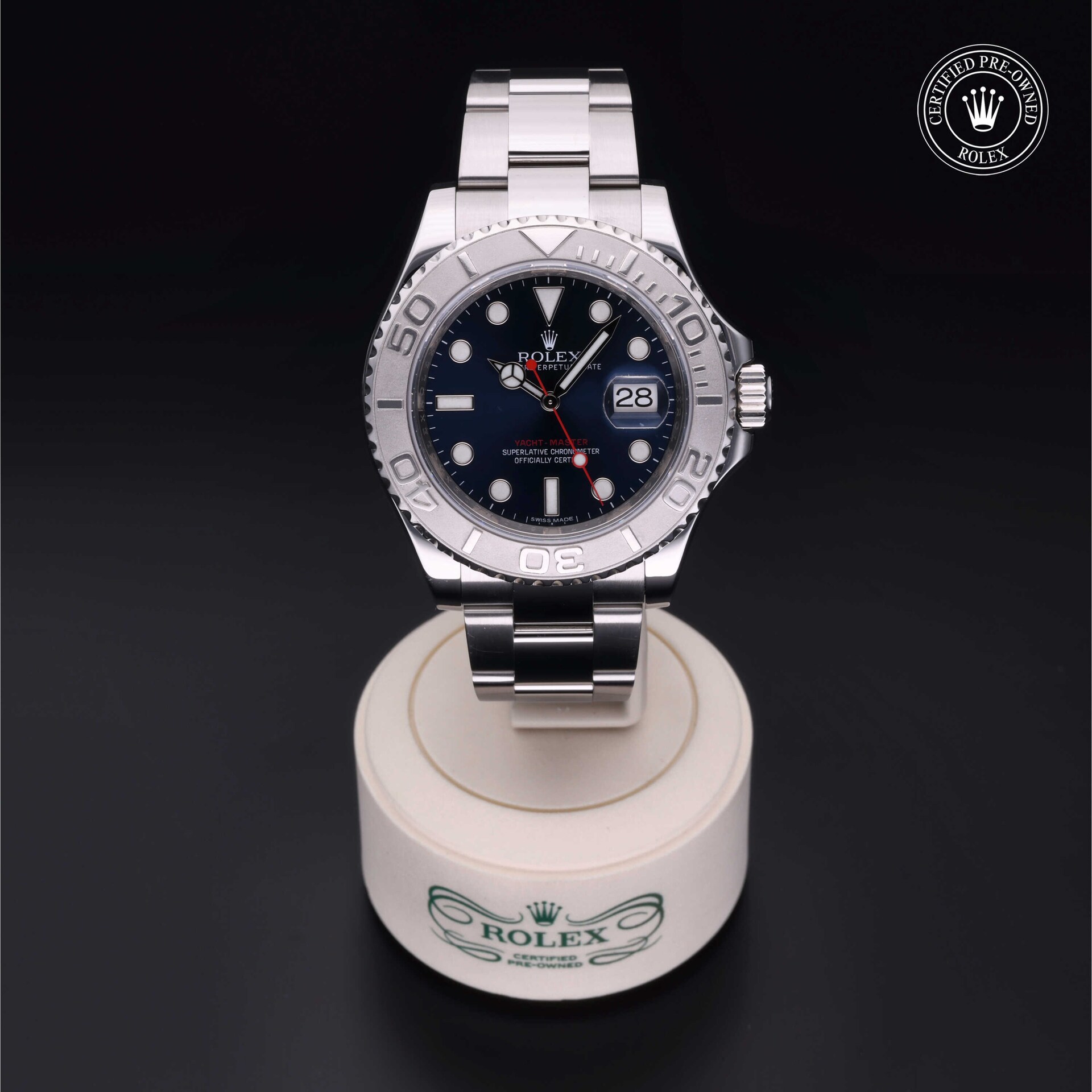 pre owned rolex yacht master 40mm