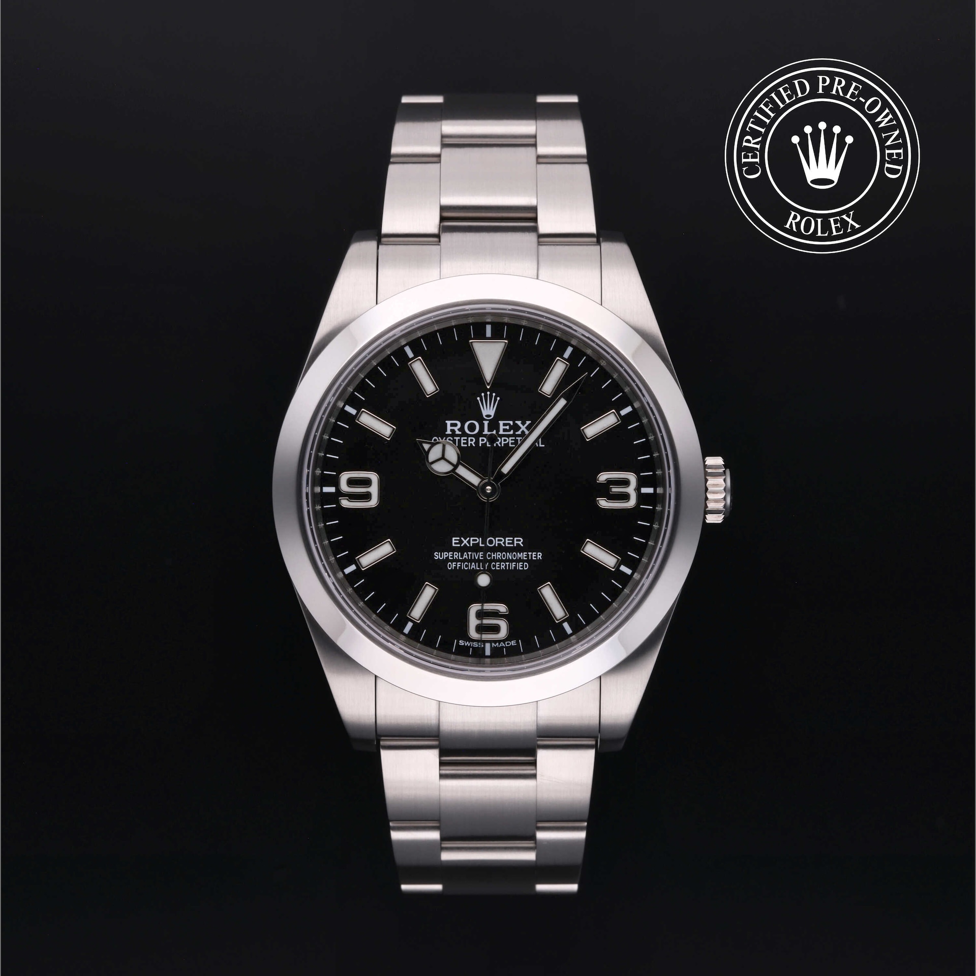 Rolex Certified Pre-Owned Explorer
