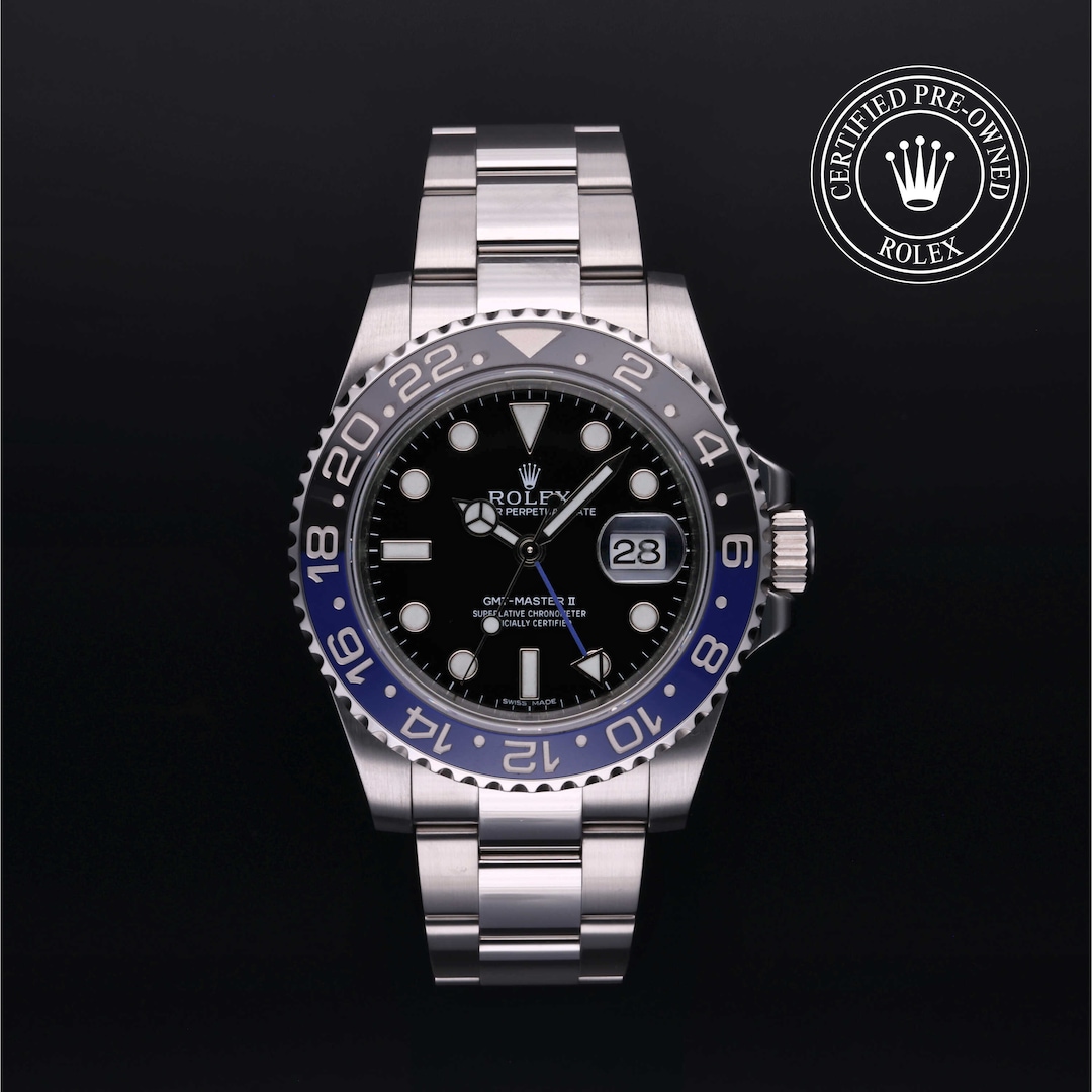 Rolex Certified Pre Owned GMT Master II M116710BLNR Watches Of