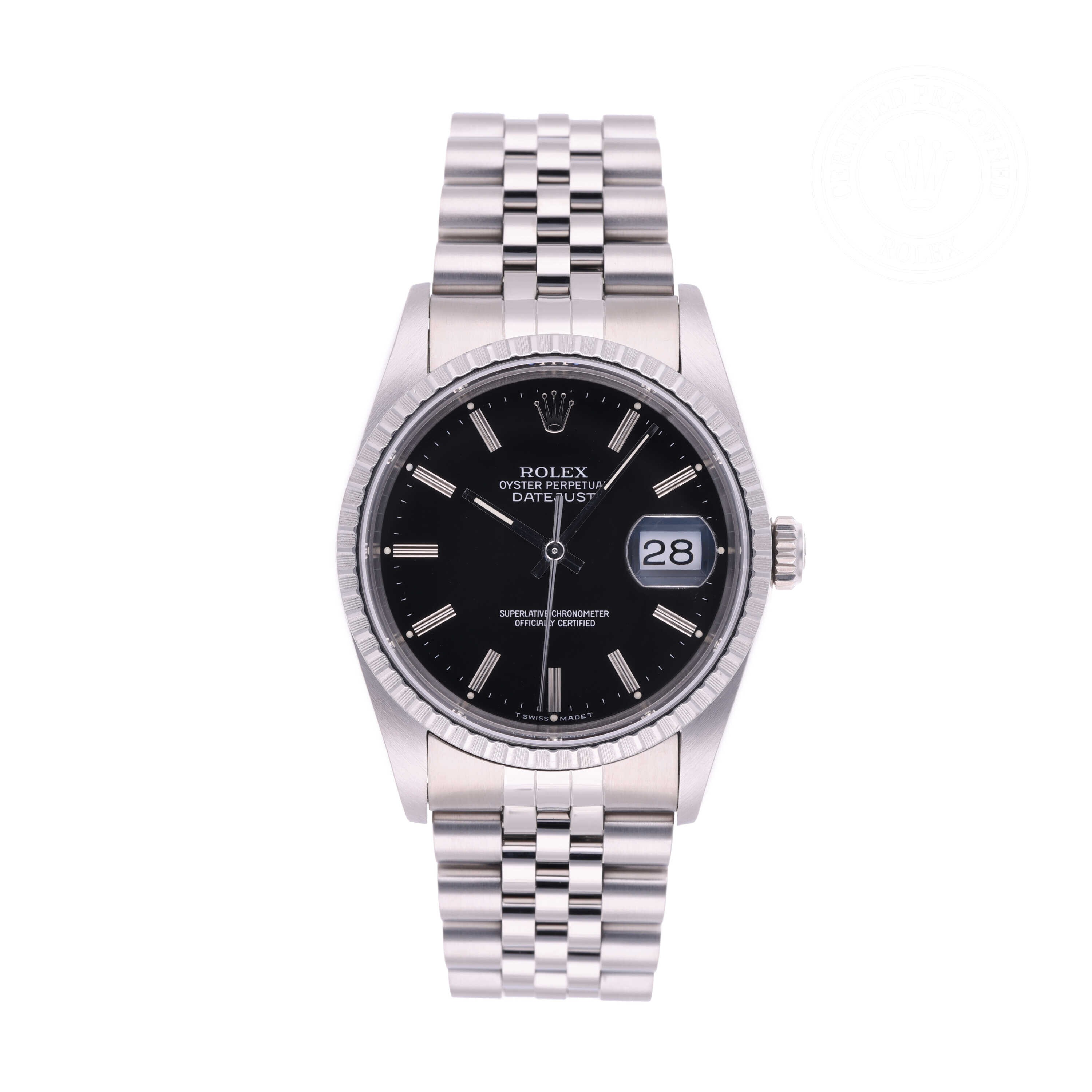 Rolex Datejust 36 Official Certified Pre-Owned