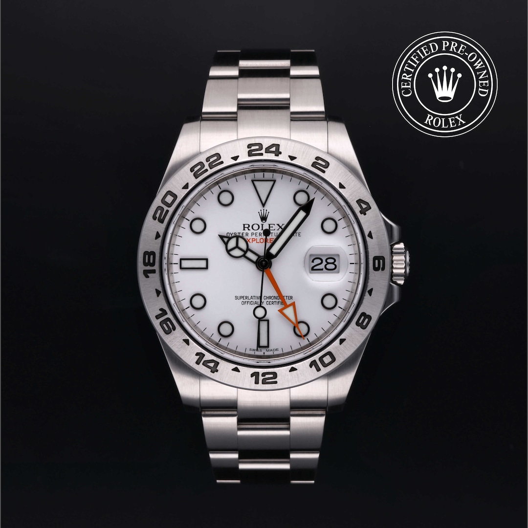 Rolex Certified Pre-Owned Explorer II Rolex Certified Pre-Owned Explorer II