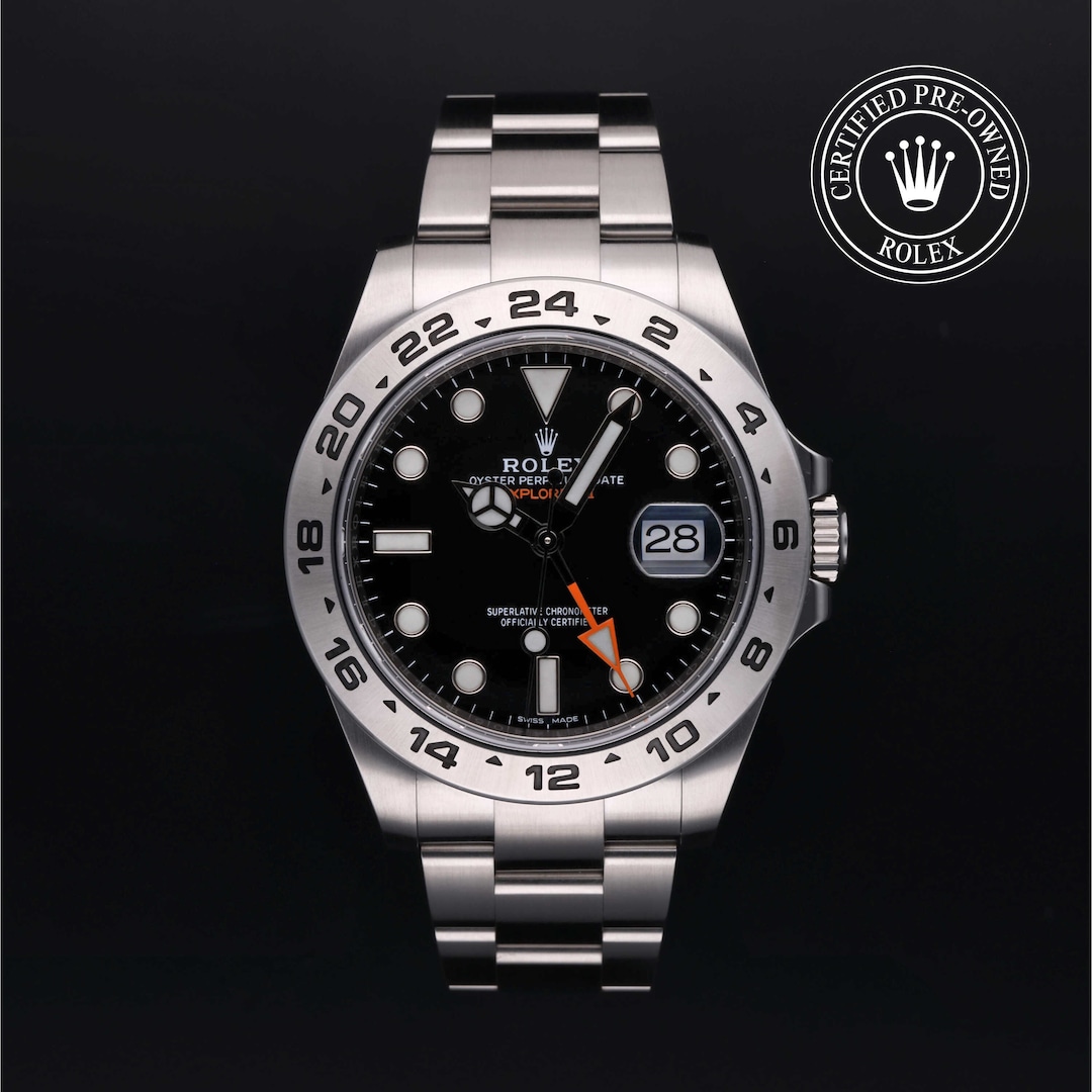 Rolex Certified Pre-Owned Explorer II Rolex Certified Pre-Owned Explorer II