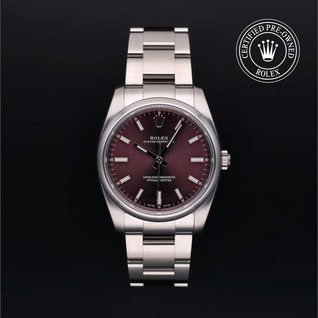 Rolex Certified Pre-Owned Oyster Perpetual 34 Rolex Certified Pre-Owned Oyster Perpetual 34