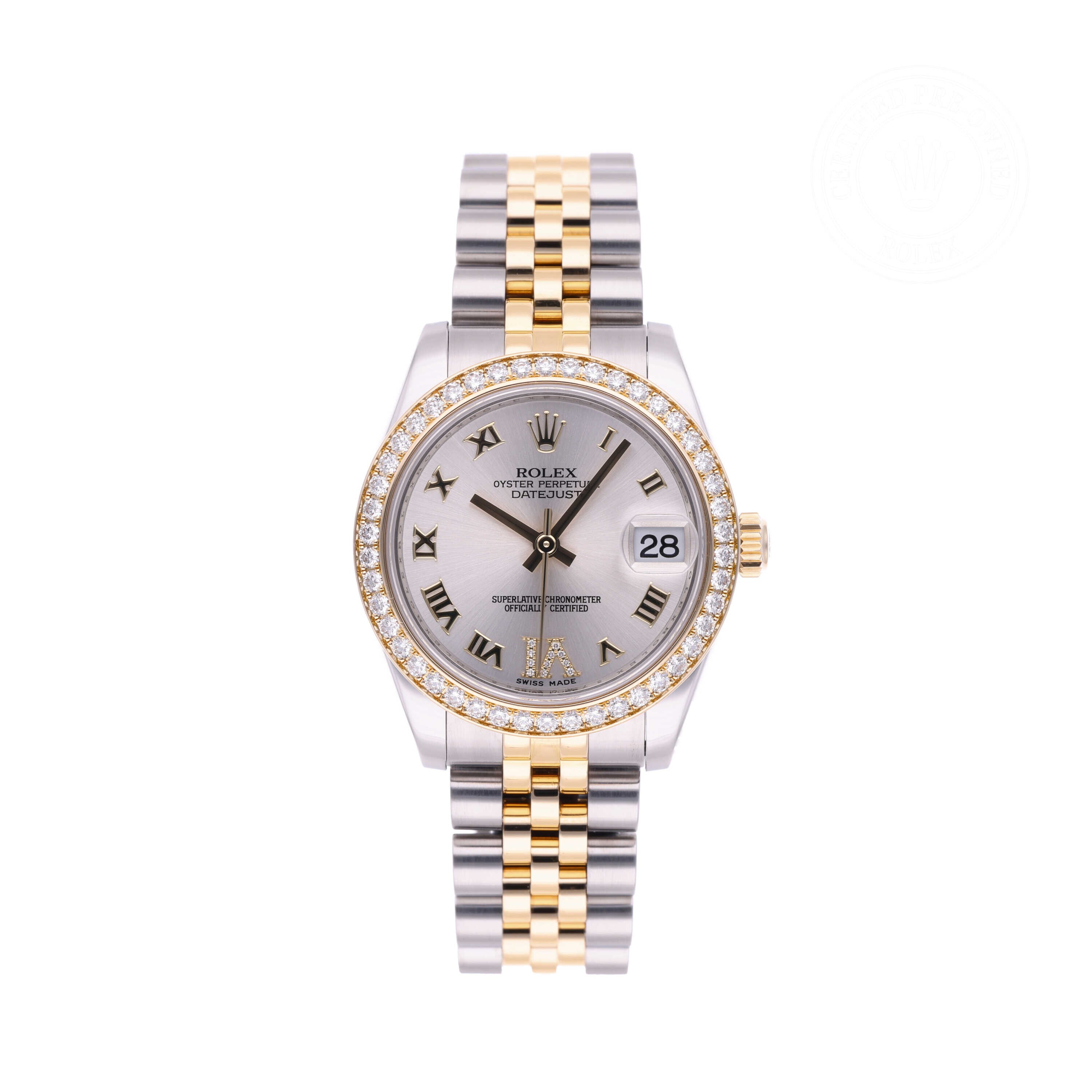 Rolex Datejust 31 Official Certified Pre-Owned