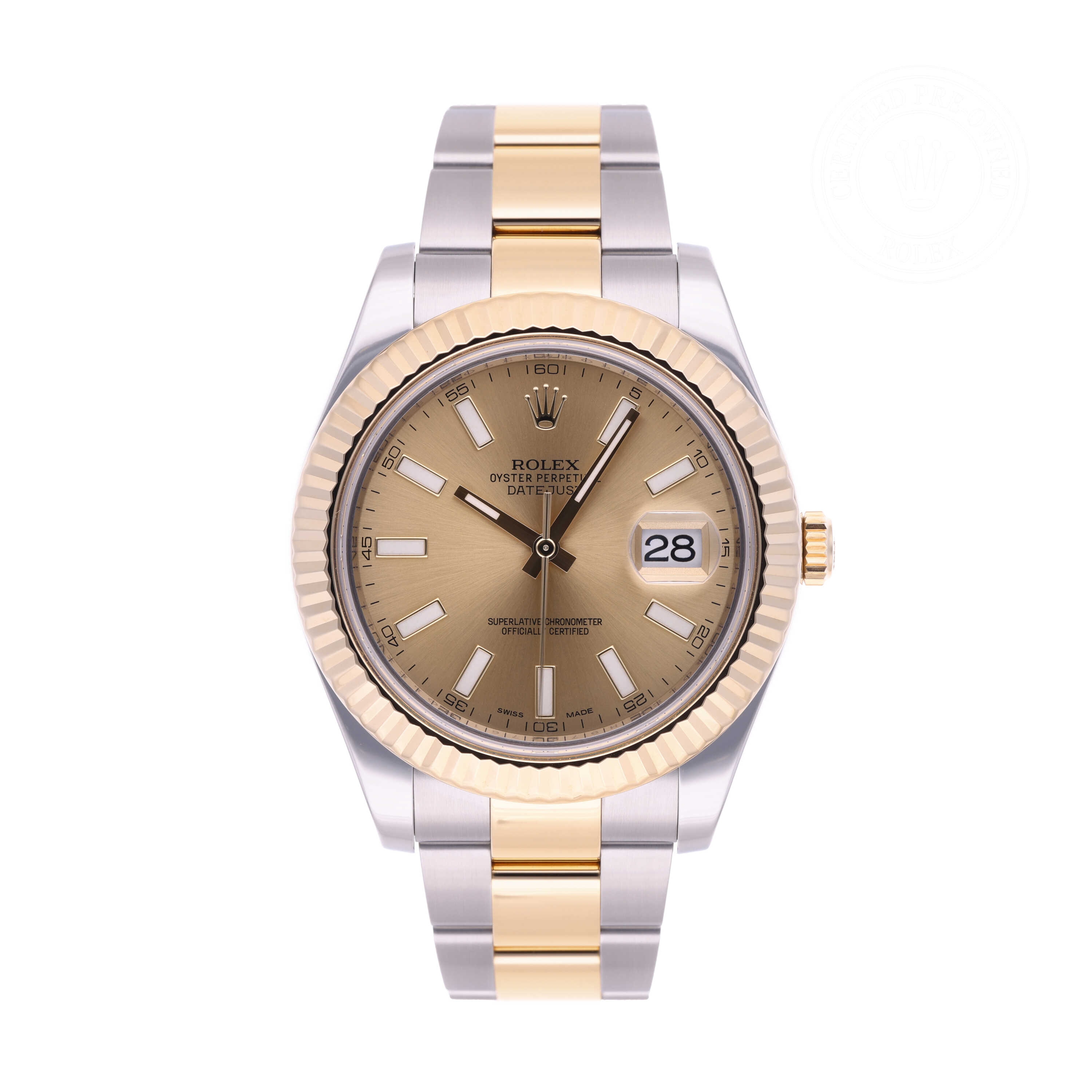 Rolex Datejust II Official Certified Pre-Owned