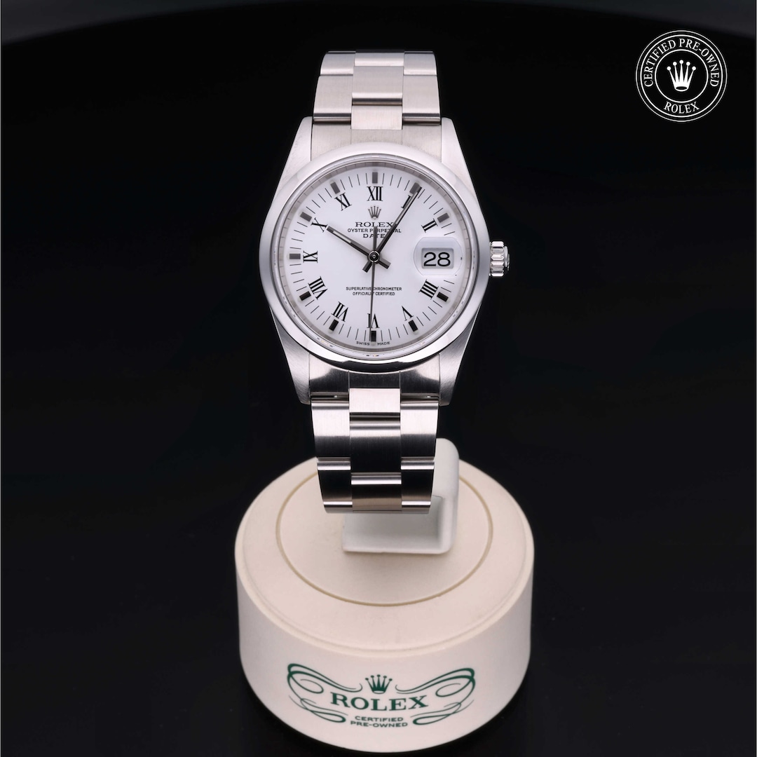 Rolex Rolex Certified Pre-Owned Oyster Perpetual Date 34 Rolex Rolex Certified Pre-Owned Oyster Perpetual Date 34