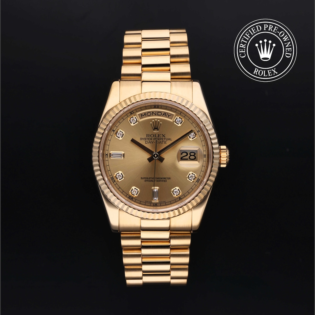 Rolex Certified Pre-Owned Day-Date 36 Rolex Certified Pre-Owned Day-Date 36