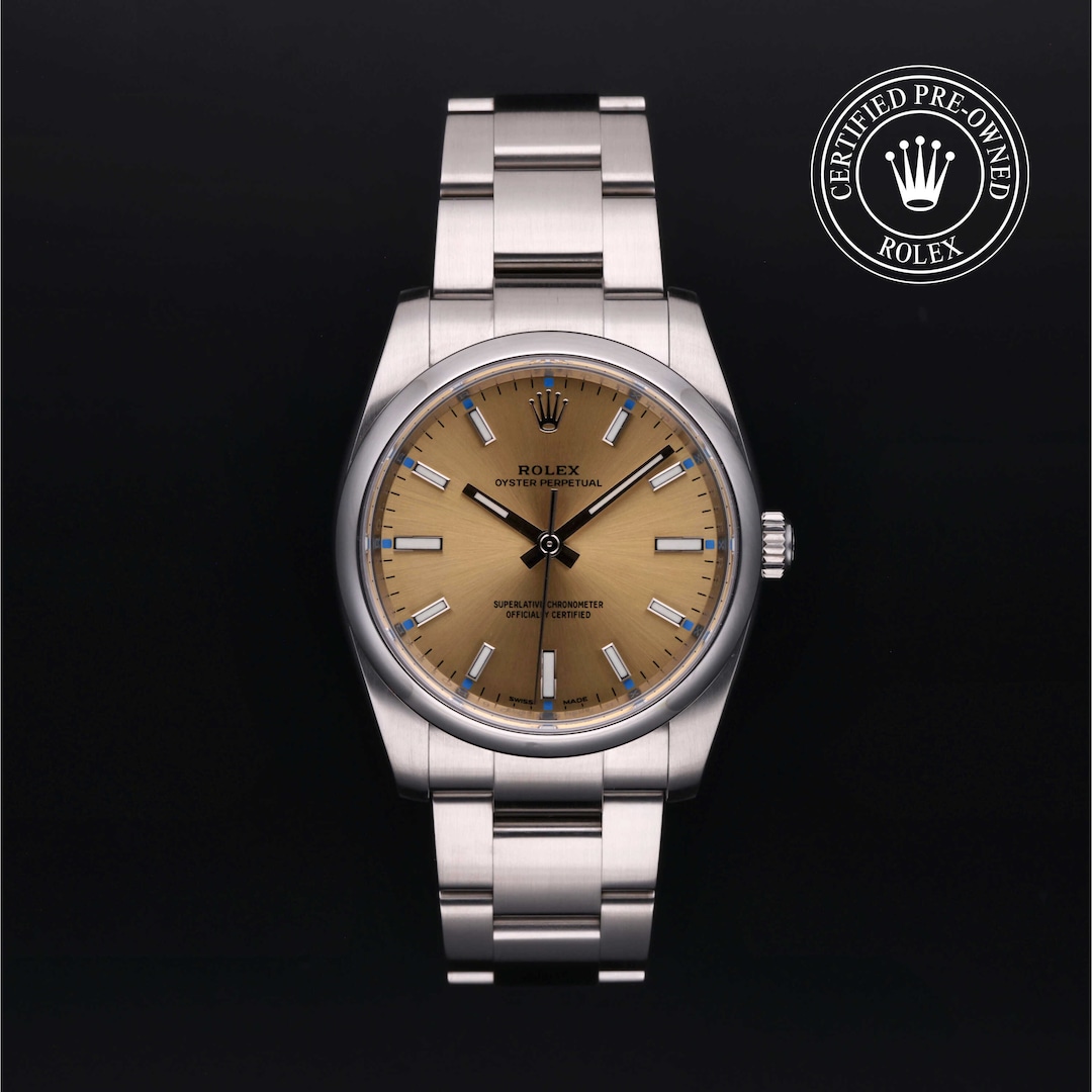 Rolex Certified Pre-Owned Oyster Perpetual 34 Rolex Certified Pre-Owned Oyster Perpetual 34