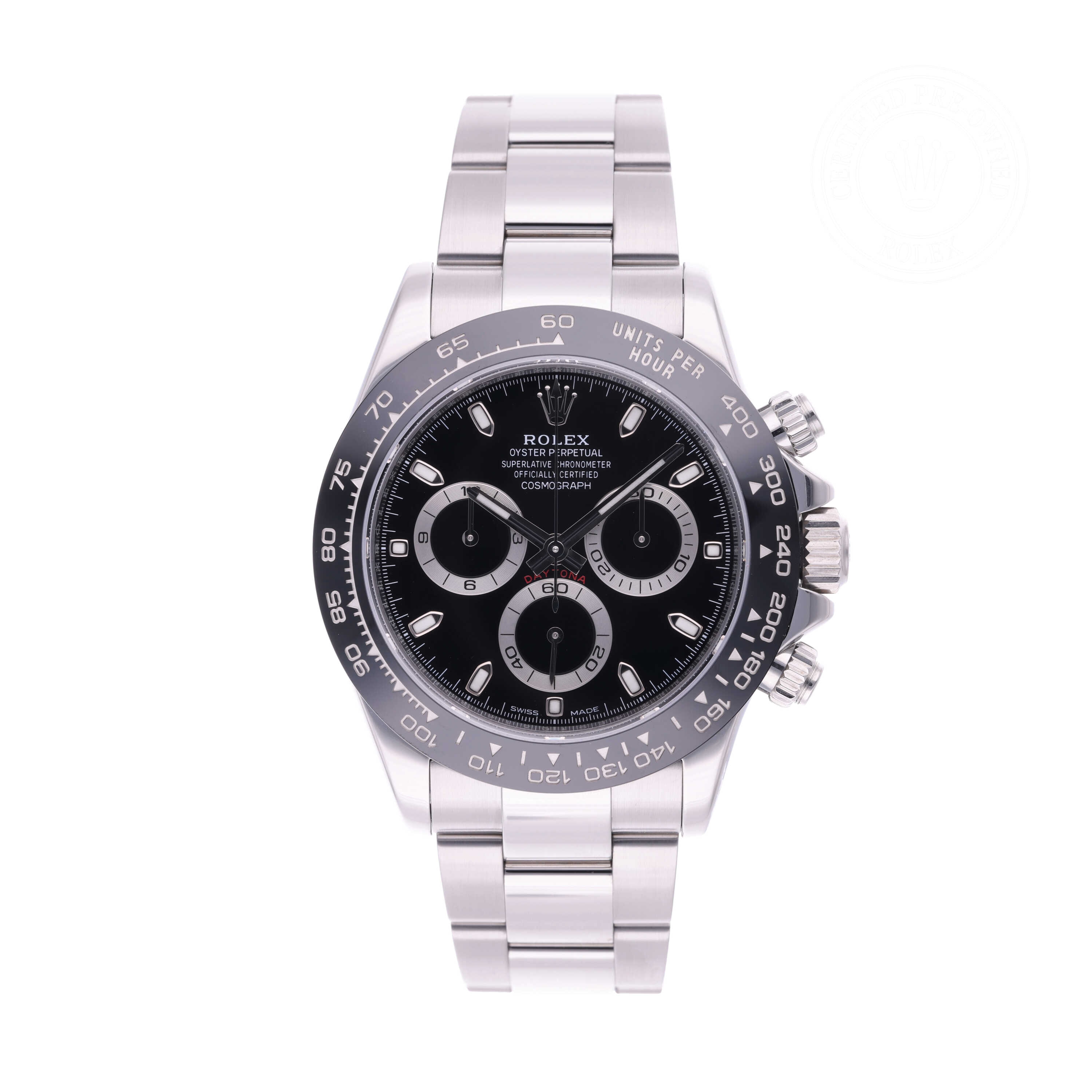 Rolex Cosmograph Daytona Official Certified Pre-Owned