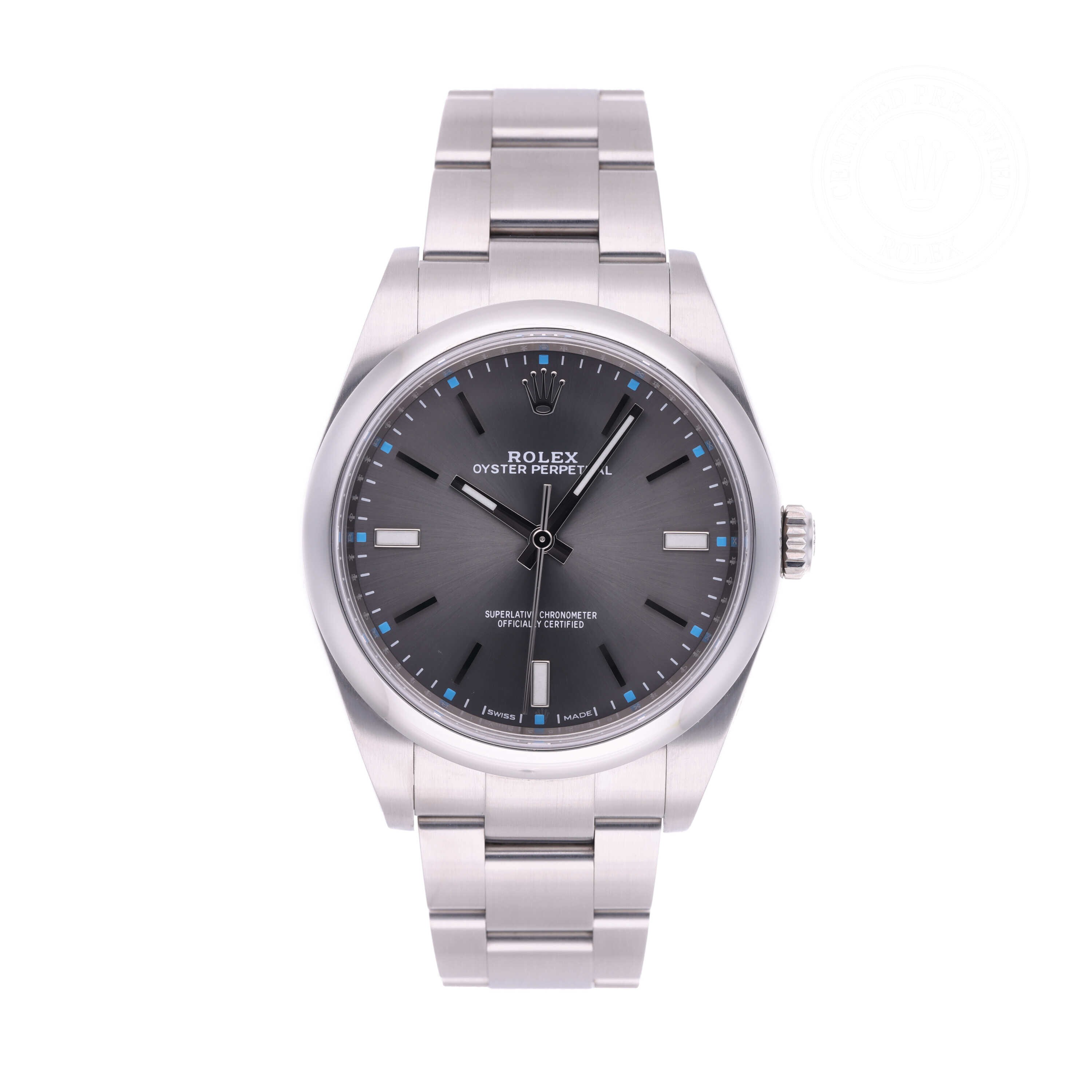 Rolex Oyster Perpetual 39 Official Certified Pre-Owned