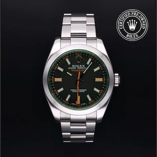 Rolex Certified Pre-Owned Milgauss Rolex Certified Pre-Owned Milgauss