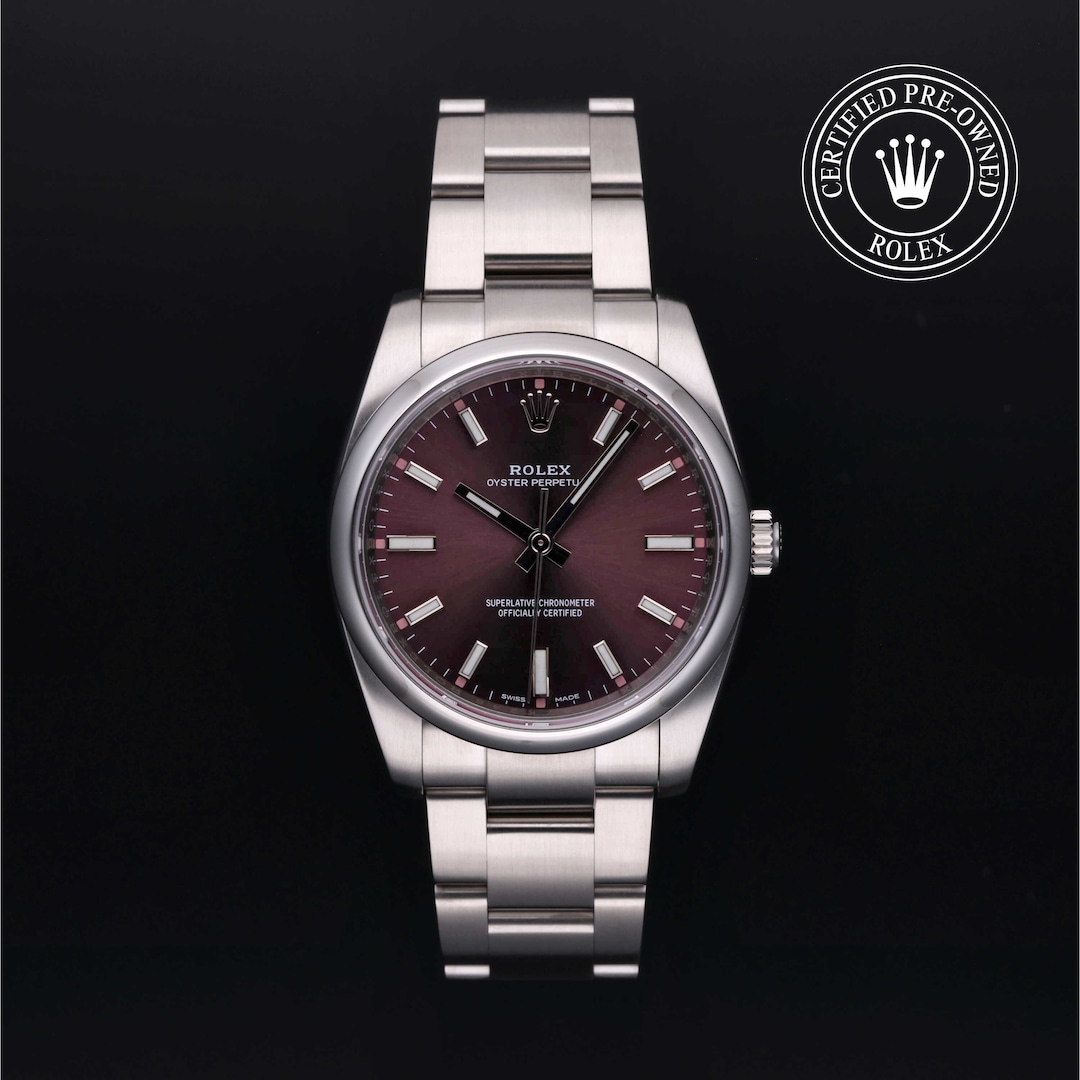 Rolex Certified Pre-Owned Oyster Perpetual 34 Rolex Certified Pre-Owned Oyster Perpetual 34
