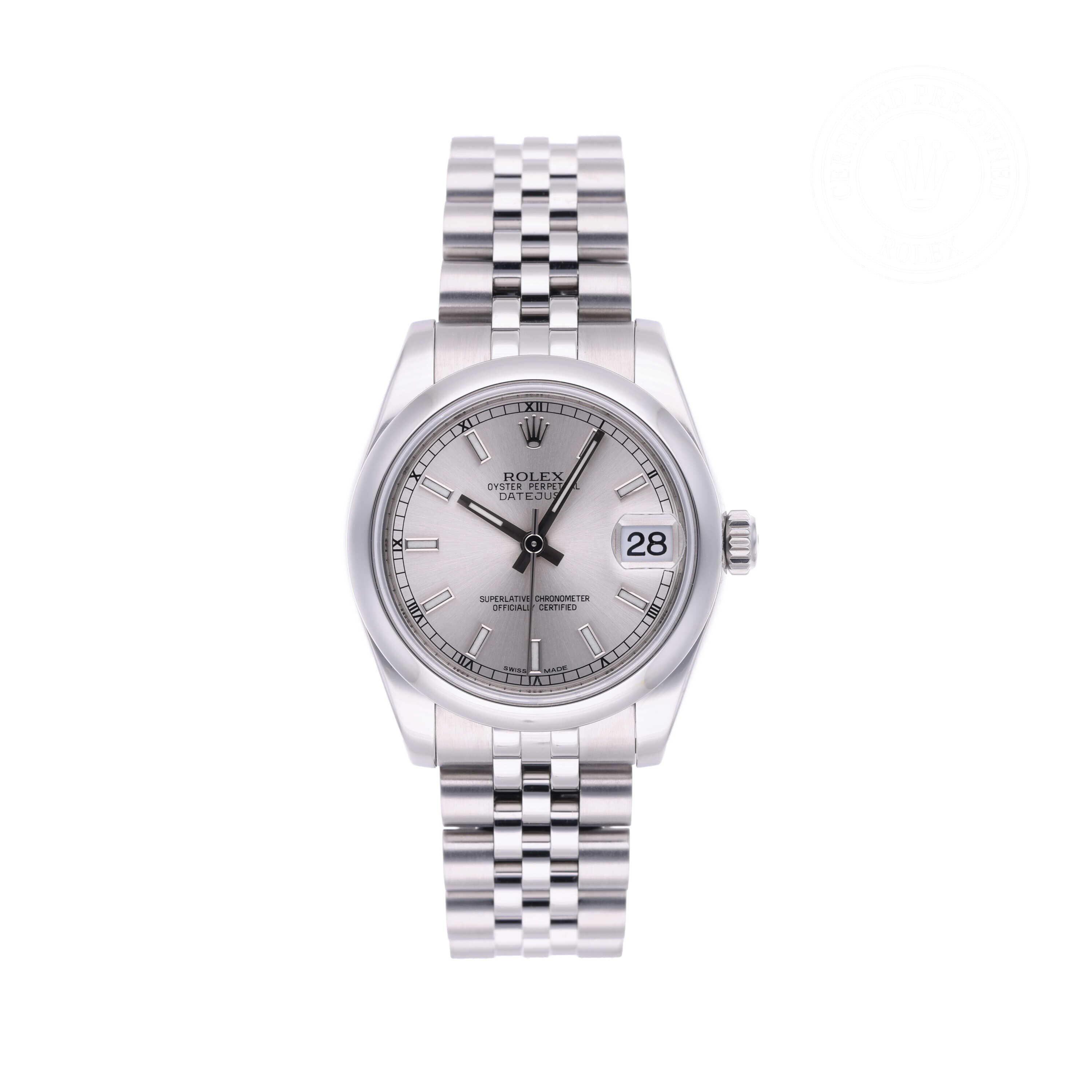 Rolex Datejust 31 Official Certified Pre-Owned
