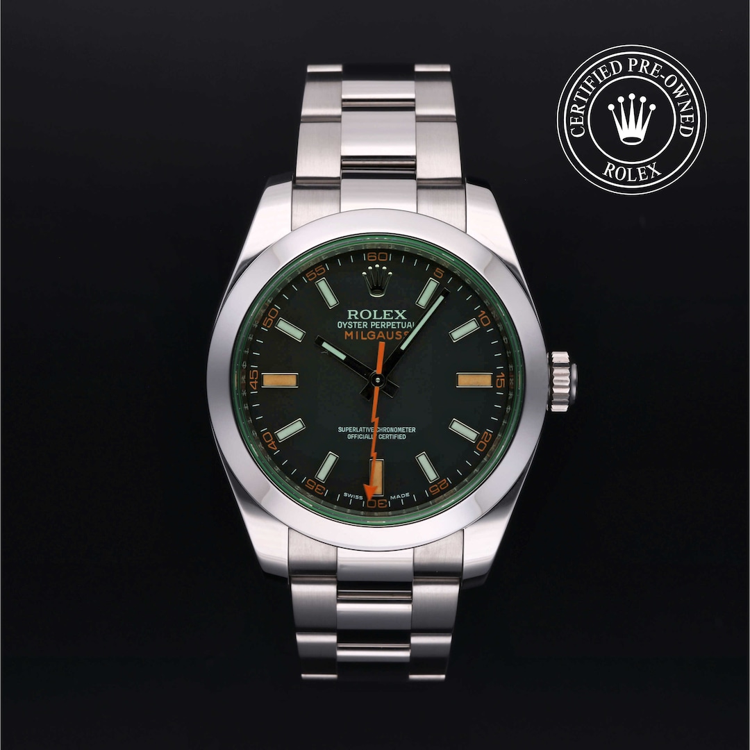 Rolex Certified Pre-Owned Milgauss Rolex Certified Pre-Owned Milgauss