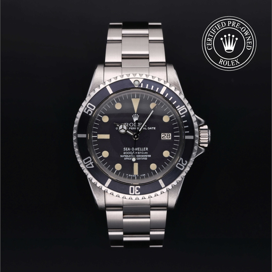Rolex Certified Pre-Owned Sea-Dweller Rolex Certified Pre-Owned Sea-Dweller