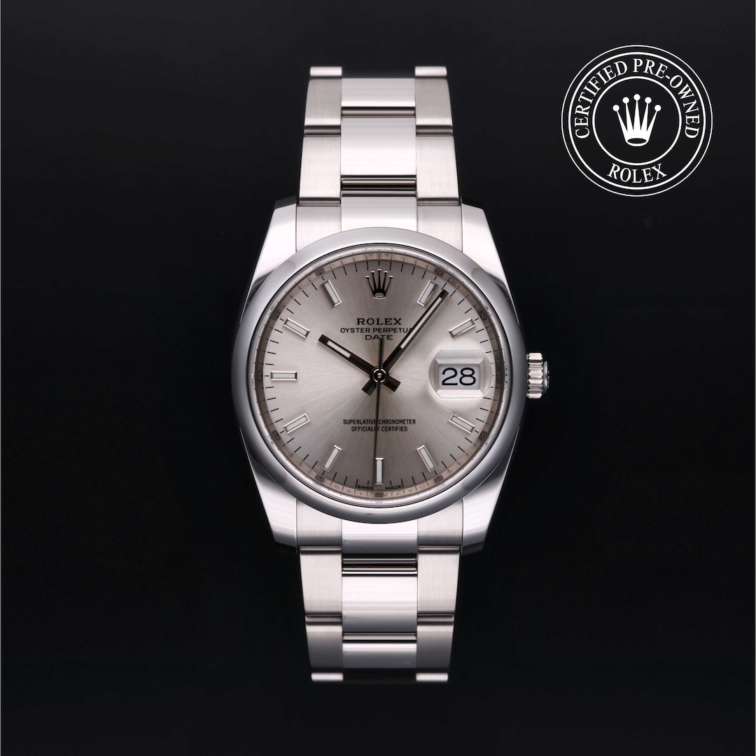 Rolex Certified Pre-Owned Oyster Perpetual Date 34 Rolex Certified Pre-Owned Oyster Perpetual Date 34