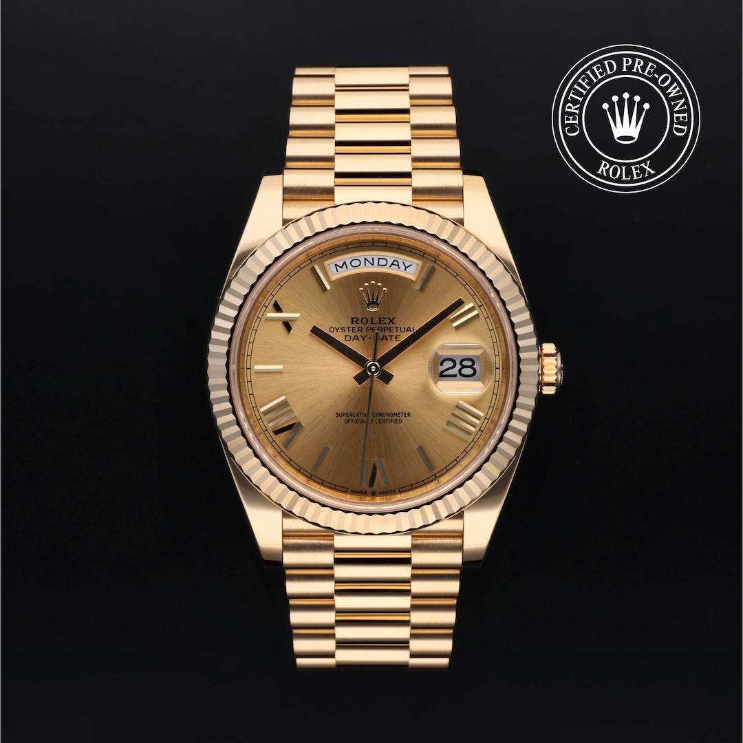 Rolex Certified Pre-Owned Day-Date 40 Rolex Certified Pre-Owned Day-Date 40