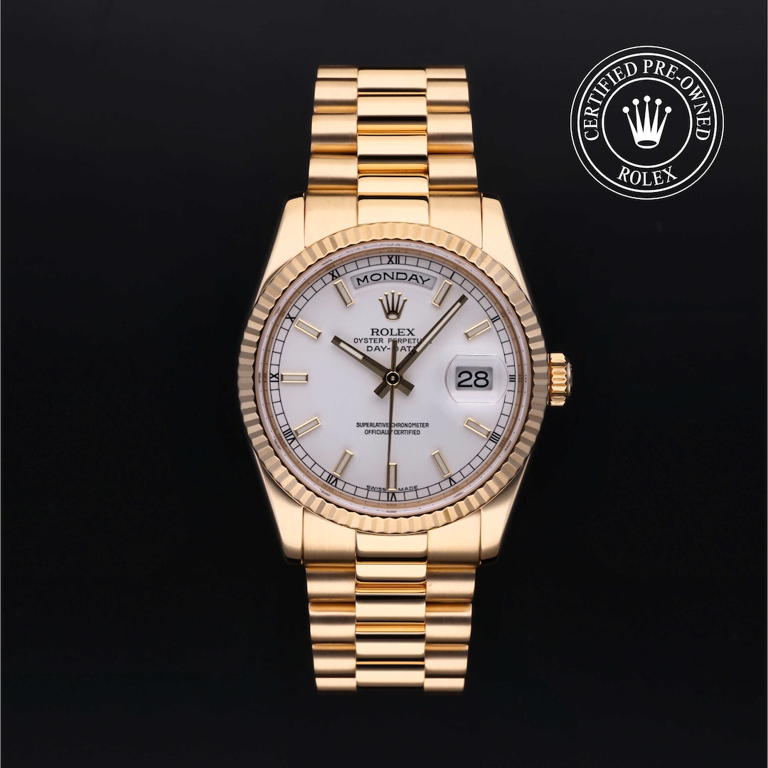 Rolex Certified Pre-Owned Day-Date 36 Rolex Certified Pre-Owned Day-Date 36