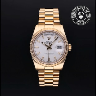 Rolex Certified Pre-Owned Day-Date 36 Rolex Certified Pre-Owned Day-Date 36
