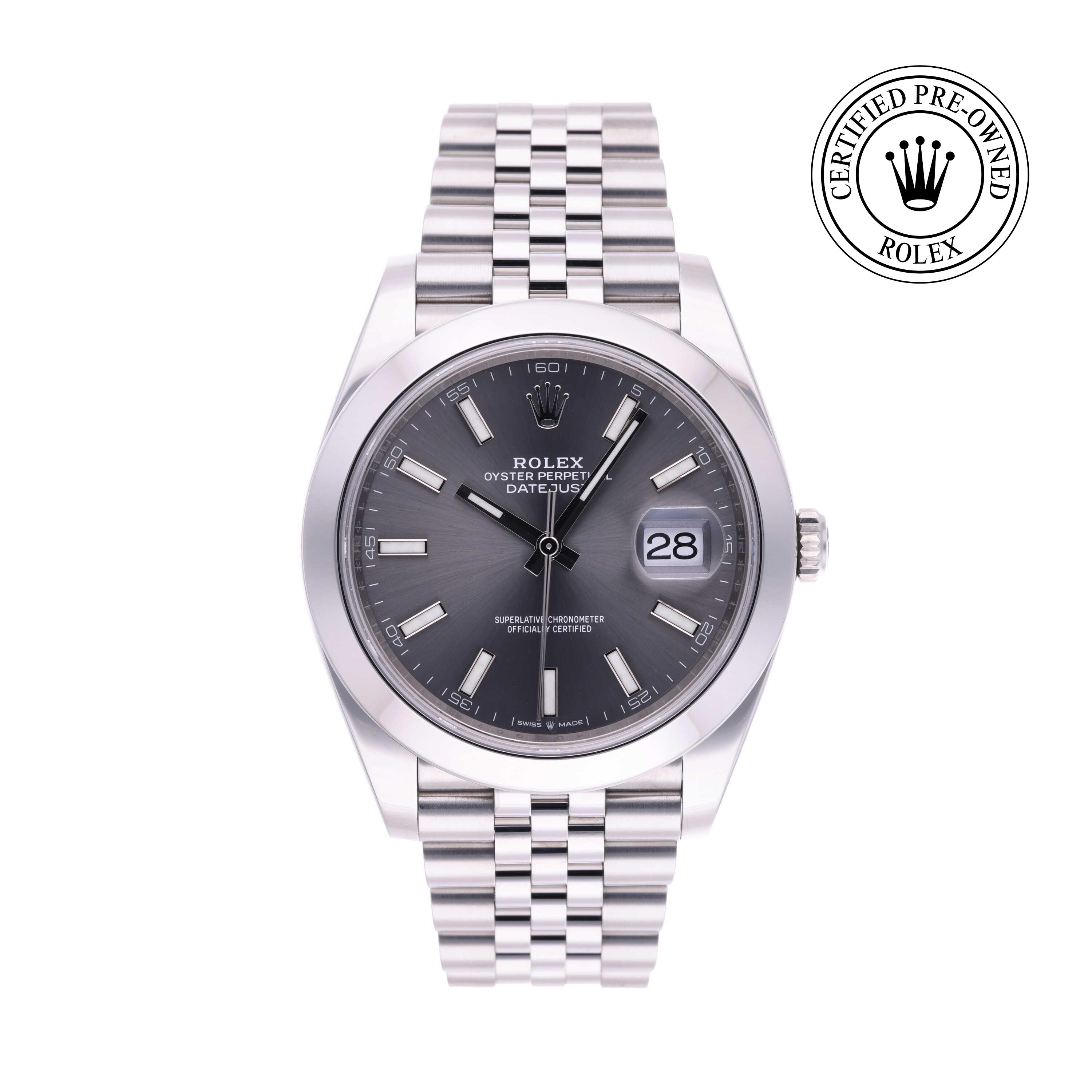 Rolex Datejust 41 Official Certified Pre-Owned