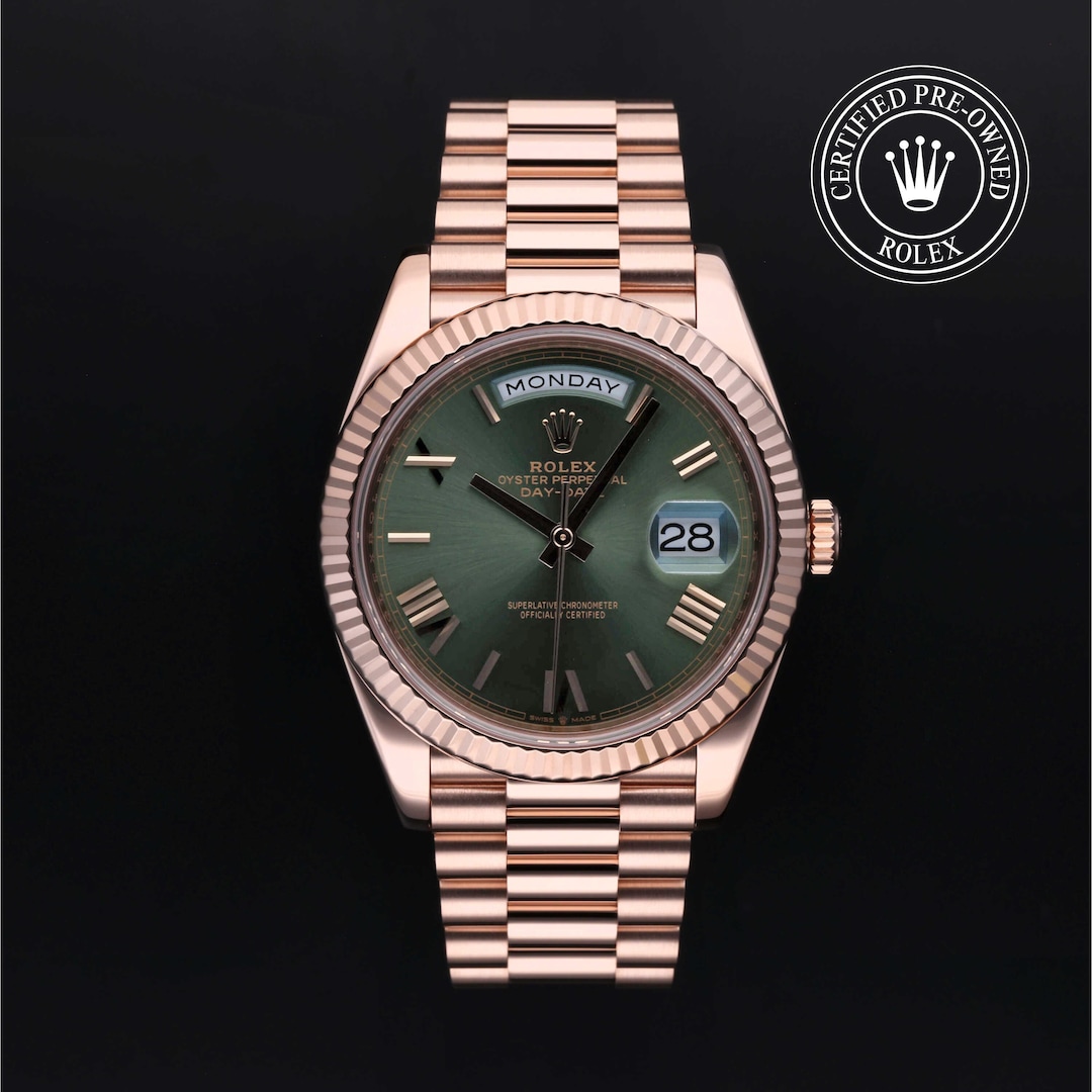 Rolex Certified Pre-Owned Day-Date 40 Rolex Certified Pre-Owned Day-Date 40