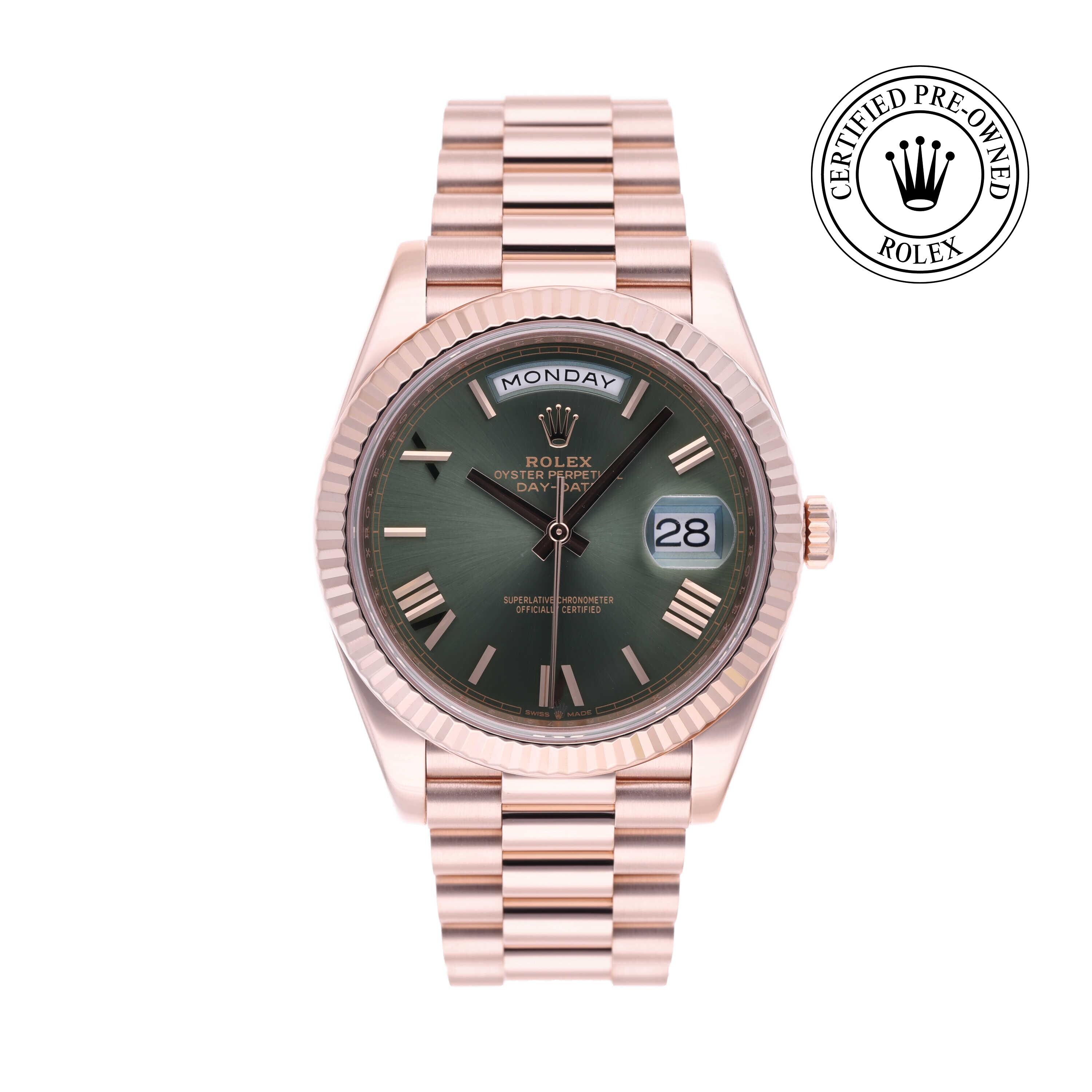 Rolex Day-Date 40 Official Certified Pre-Owned