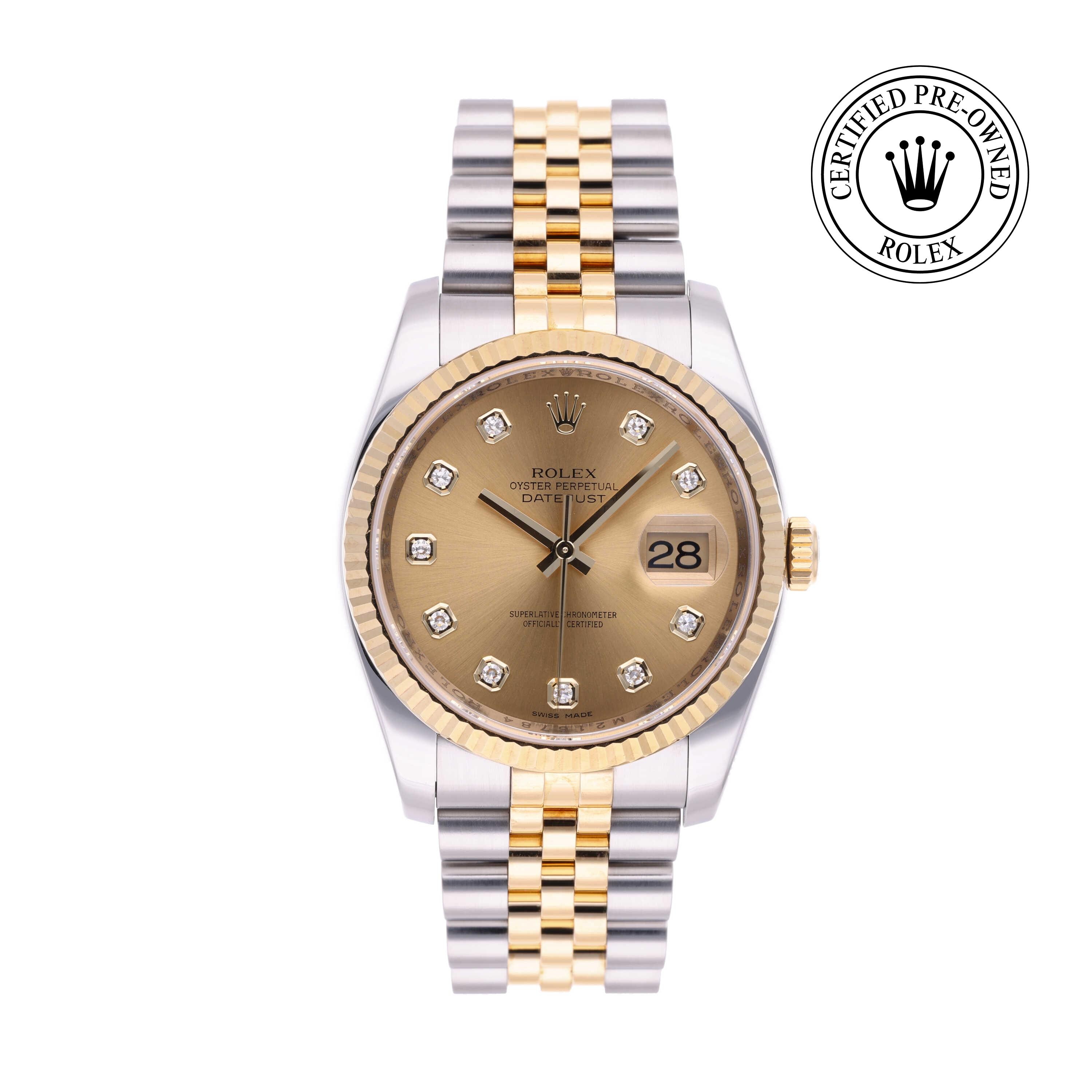 Rolex Datejust 36 Official Certified Pre-Owned