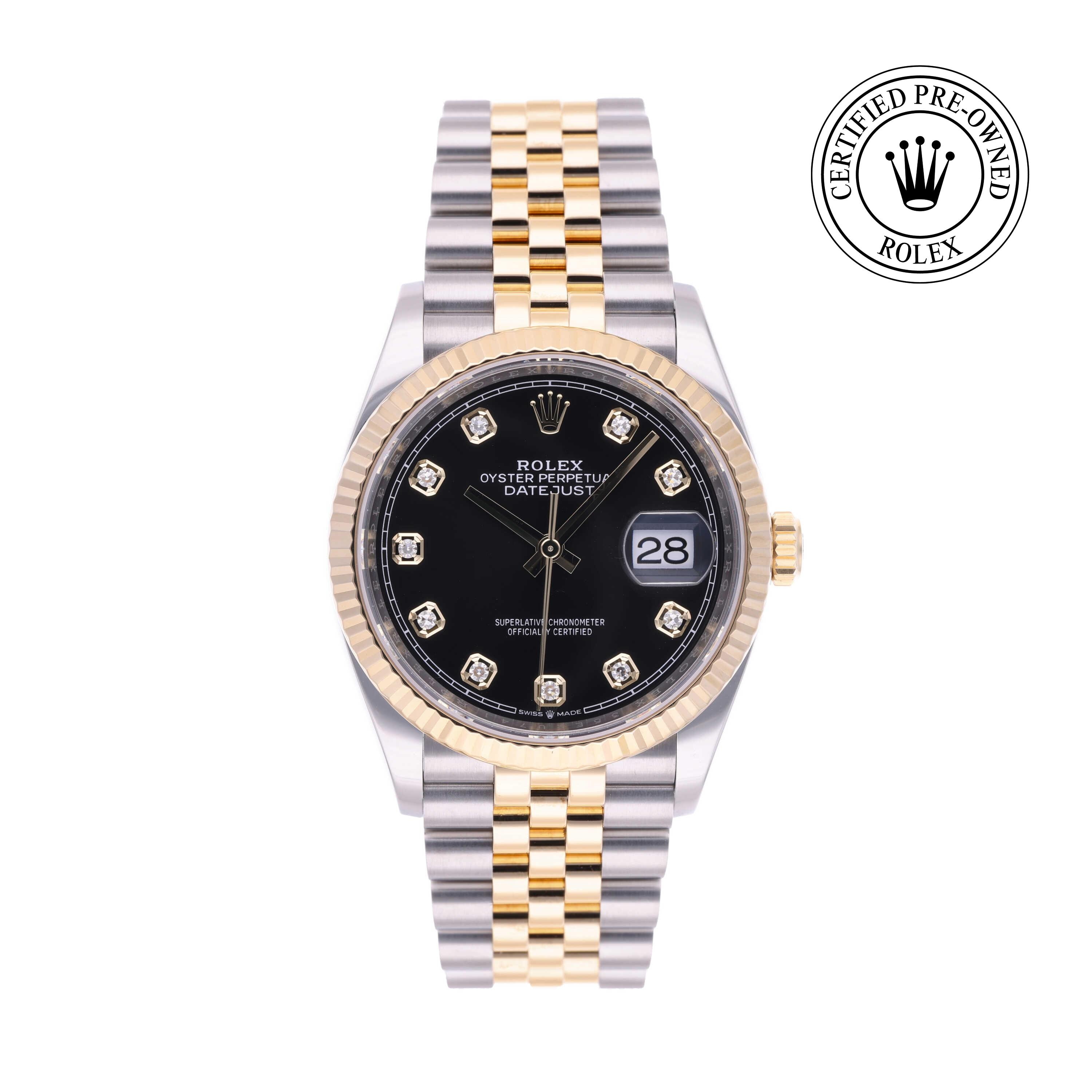 Rolex Datejust 36 Official Certified Pre-Owned