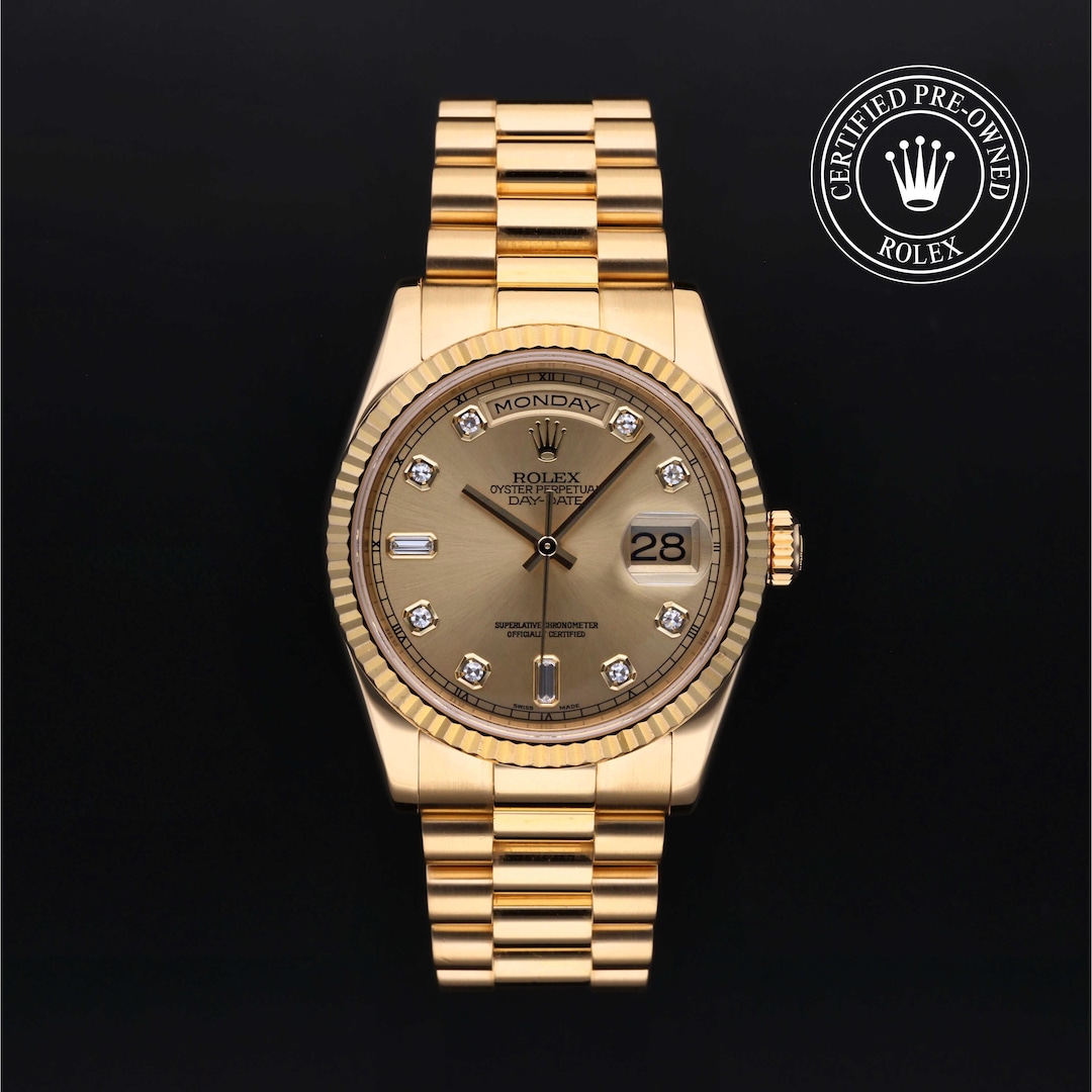 Rolex Certified Pre-Owned Day-Date 36 Rolex Certified Pre-Owned Day-Date 36