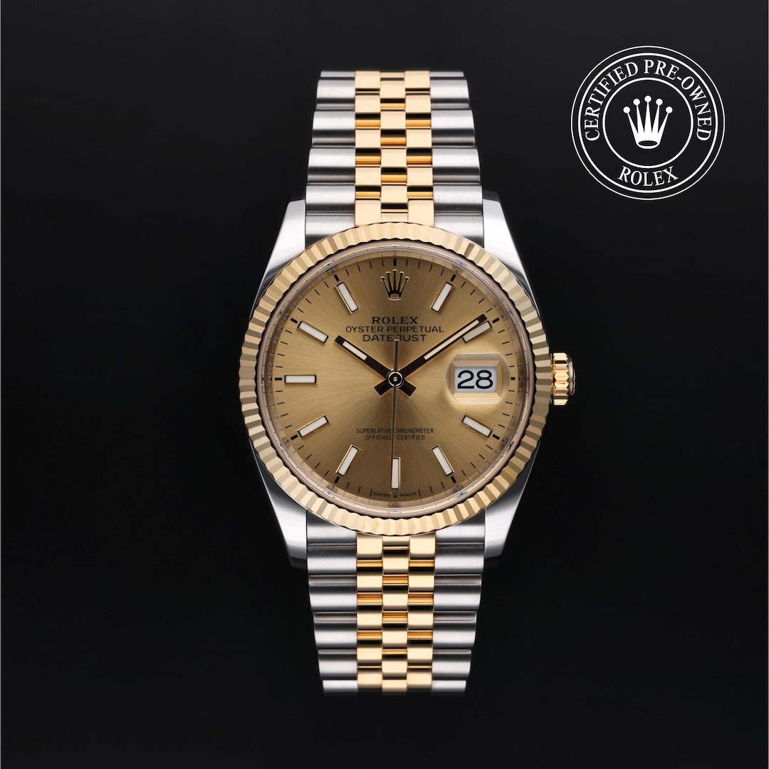 Rolex Certified Pre-Owned Datejust 36 Rolex Certified Pre-Owned Datejust 36