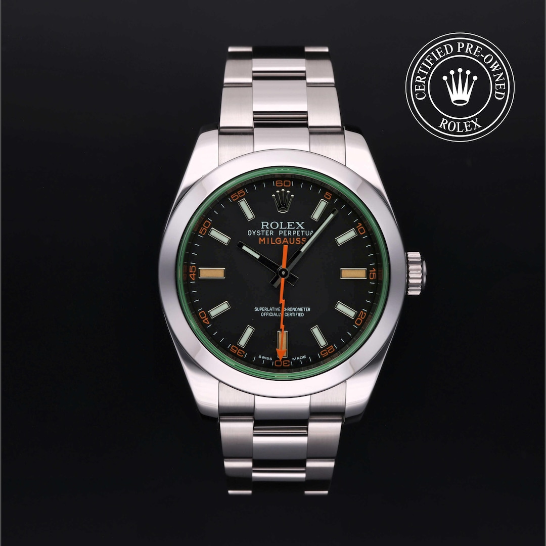Rolex Certified Pre-Owned Milgauss Rolex Certified Pre-Owned Milgauss