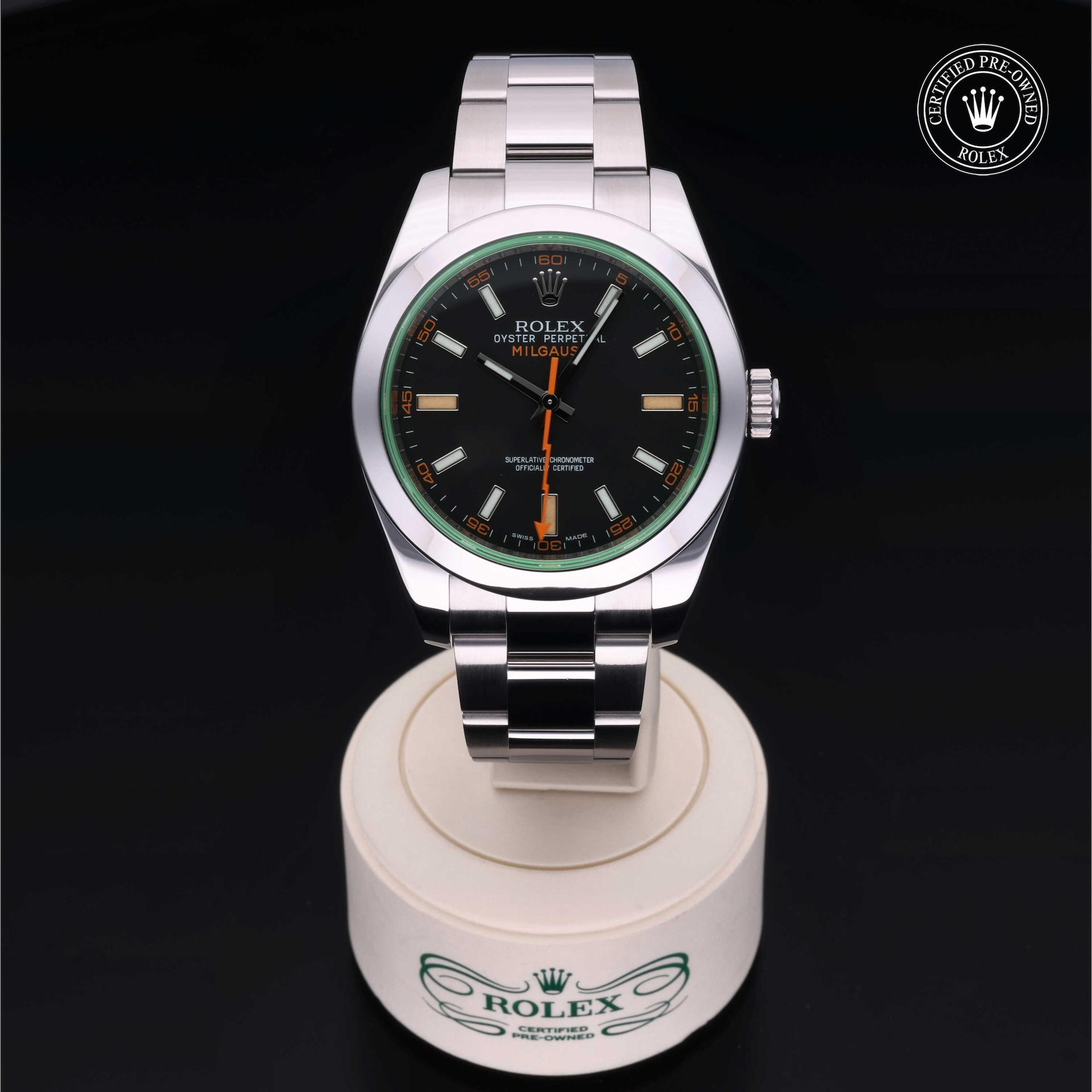 Rolex Certified Pre-Owned Milgauss Rolex Certified Pre-Owned Milgauss