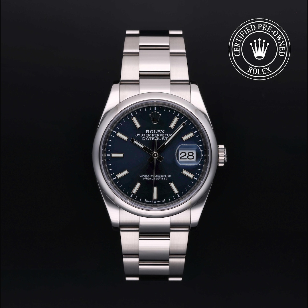 Rolex Certified Pre-Owned Datejust 36 Rolex Certified Pre-Owned Datejust 36