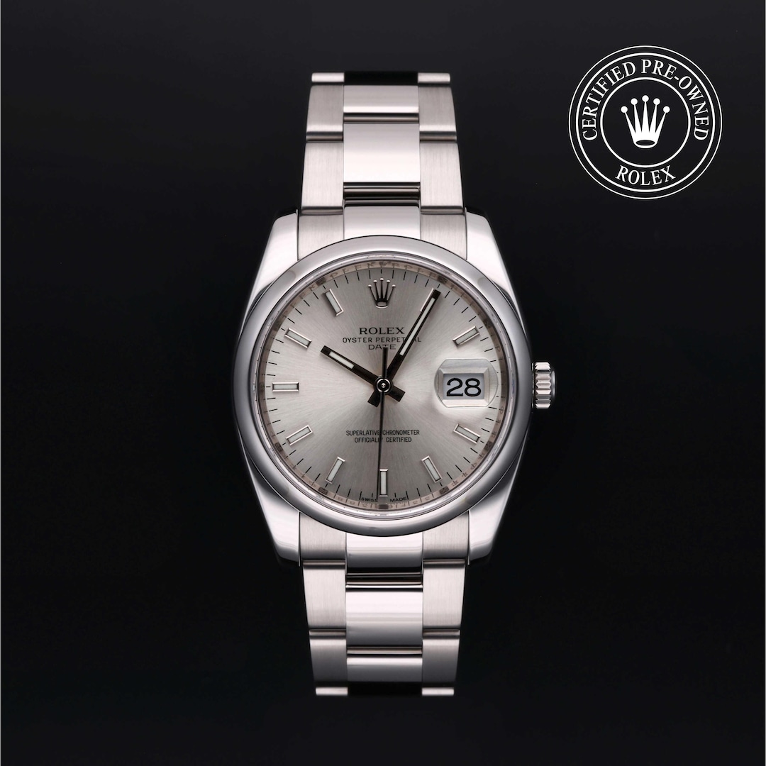Rolex Certified Pre-Owned Oyster Perpetual Date 34 Rolex Certified Pre-Owned Oyster Perpetual Date 34