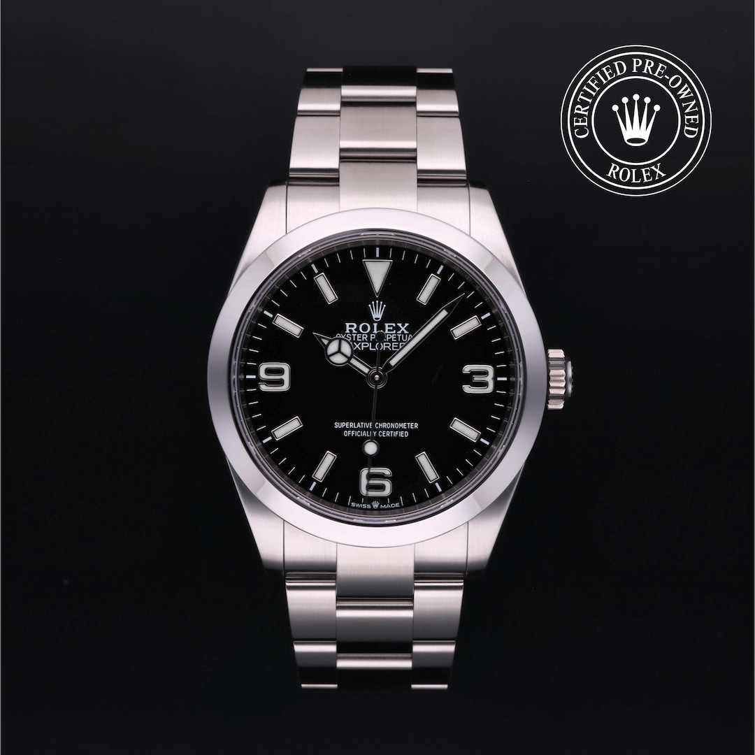Rolex Certified Pre-Owned Explorer 40 Rolex Certified Pre-Owned Explorer 40
