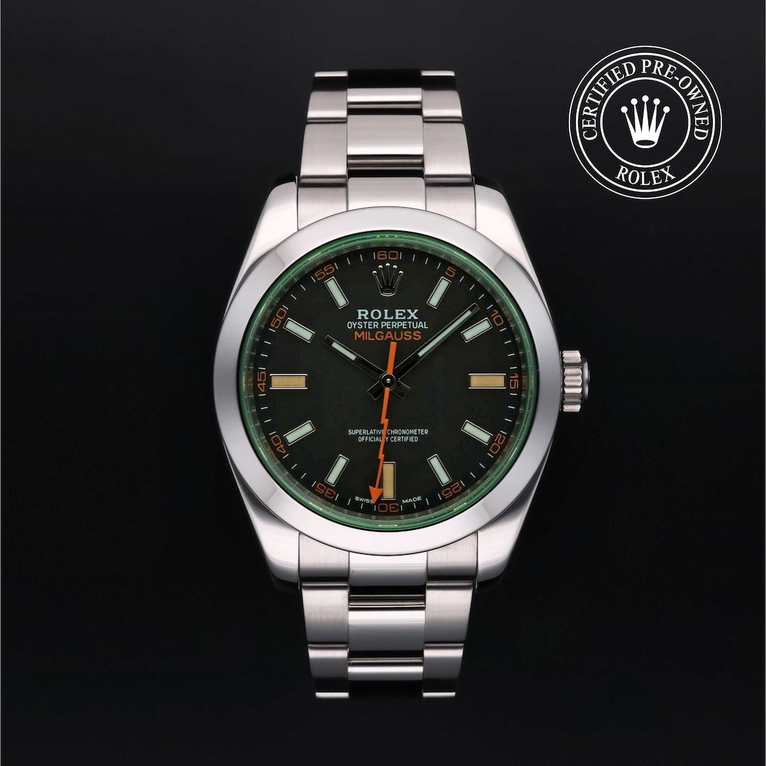 Rolex Certified Pre-Owned Milgauss Rolex Certified Pre-Owned Milgauss