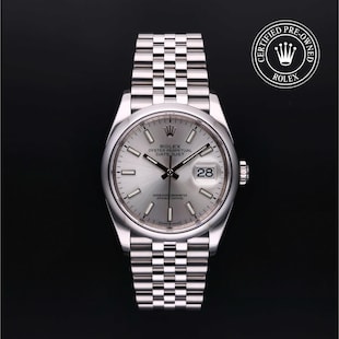 Rolex Certified Pre-Owned Datejust 36 Rolex Certified Pre-Owned Datejust 36
