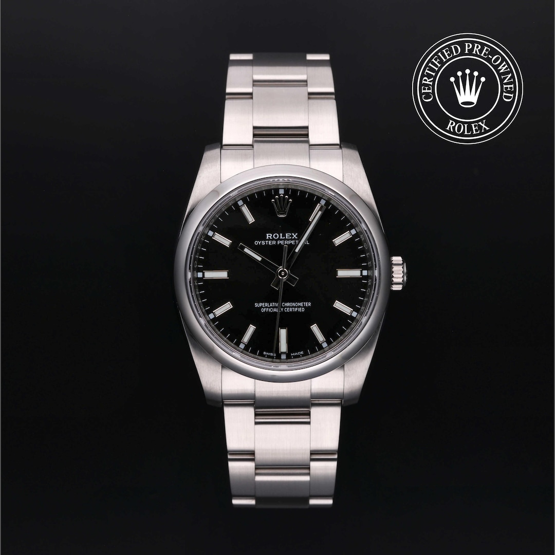 Rolex Certified Pre-Owned Oyster Perpetual 34 Rolex Certified Pre-Owned Oyster Perpetual 34