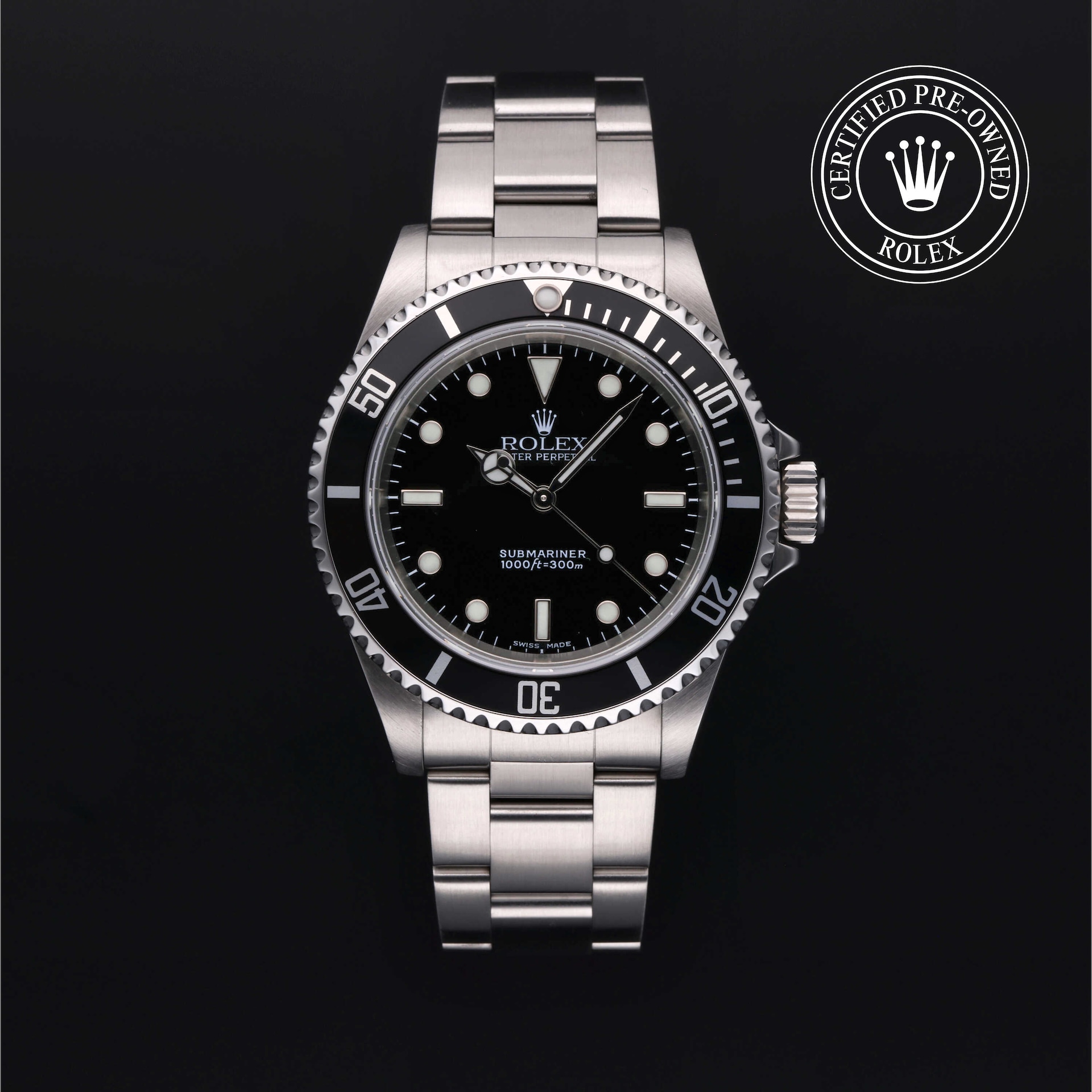 Rolex Certified Pre-Owned Submariner Rolex Certified Pre-Owned Submariner