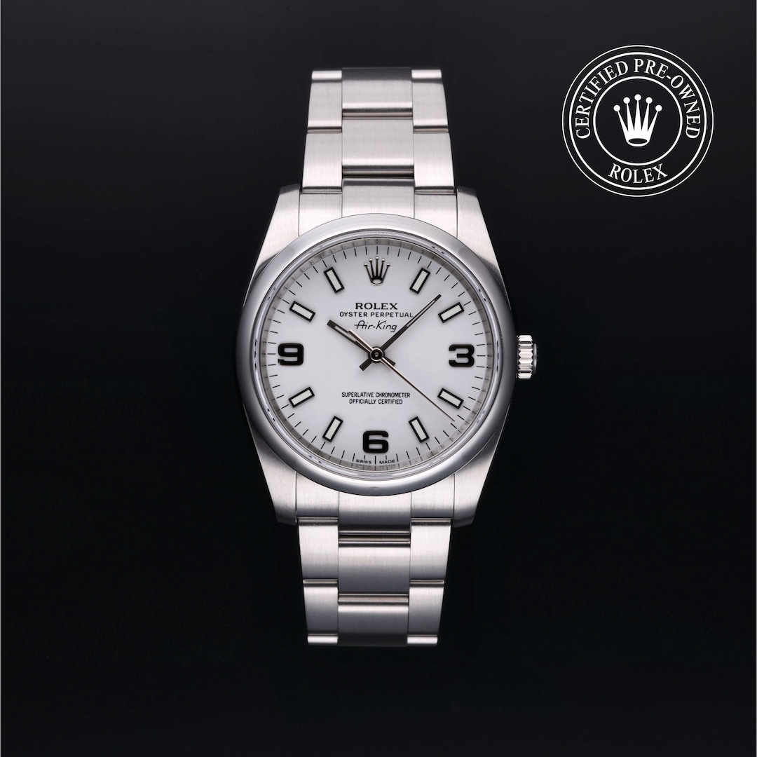 Rolex Rolex Certified Pre-Owned Oyster Perpetual 34 Rolex Rolex Certified Pre-Owned Oyster Perpetual 34