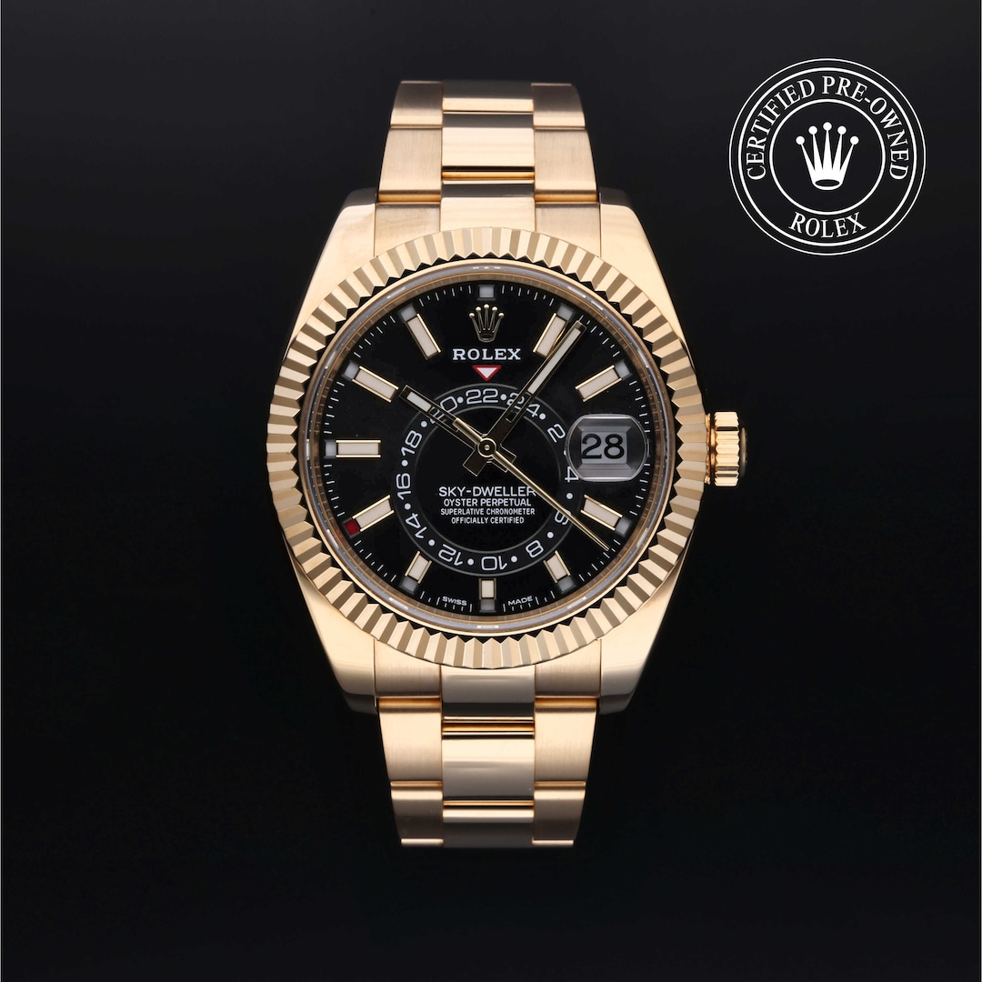 Second hand outlet rolex sky dweller