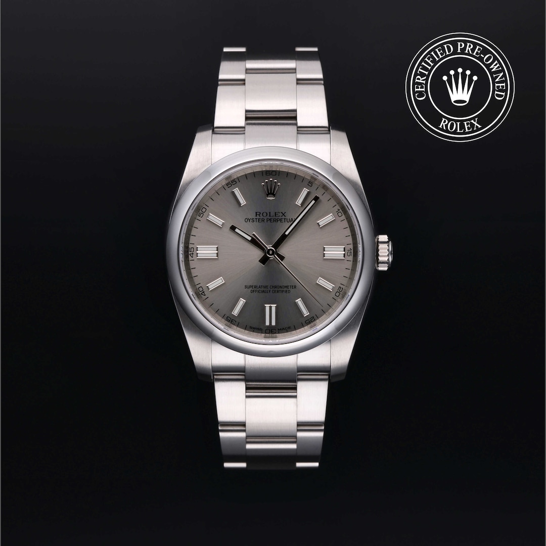 Rolex oyster outlet perpetual 36 grey